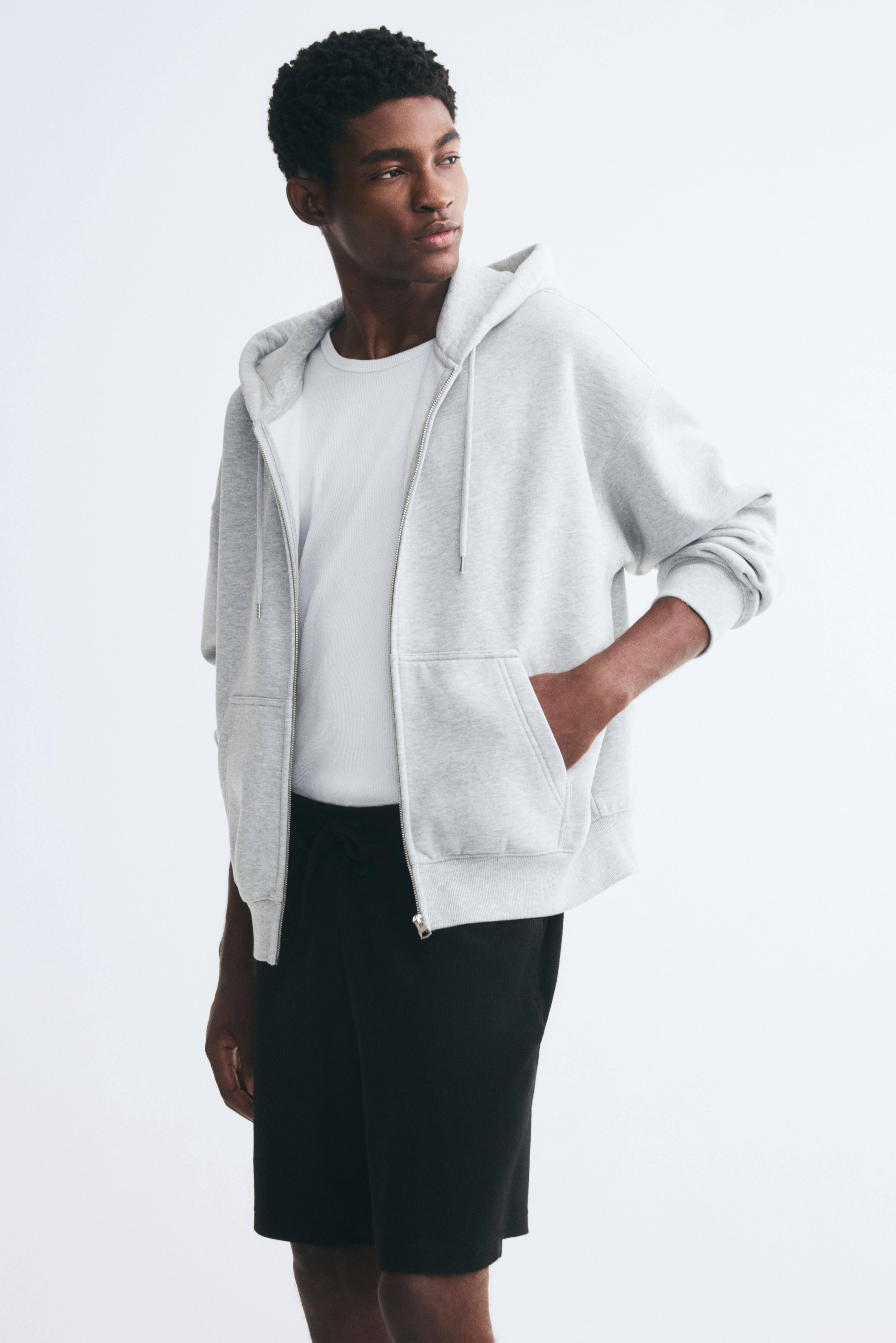 Relaxed-Fit Waffled Shorts