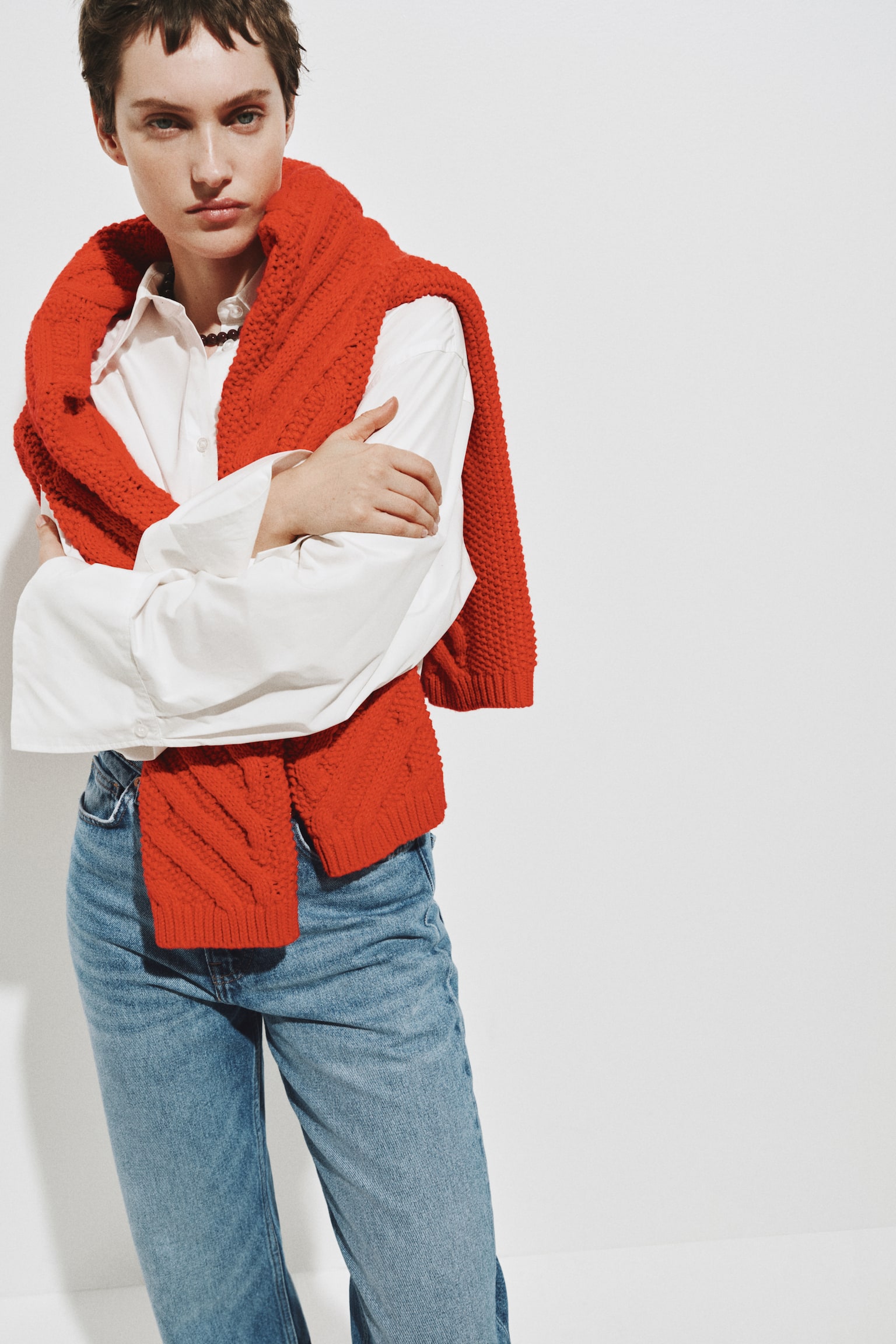 Straight High Jeans - Washed denim blue/Denim blue/Denim blue/Dark denim blue/Light denim blue - 5