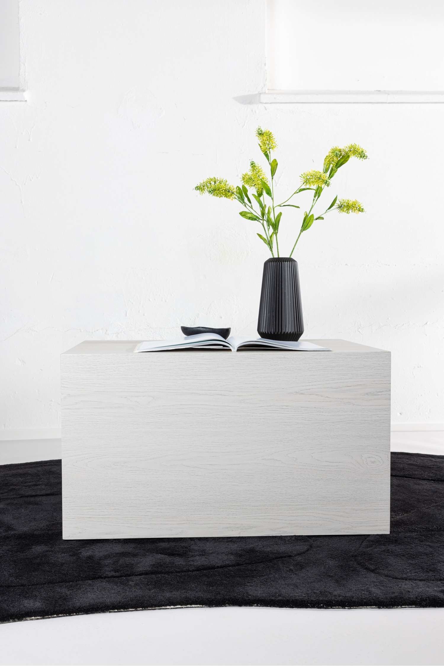 York Sofa Table - Mdf, White/Mdf, Mocca