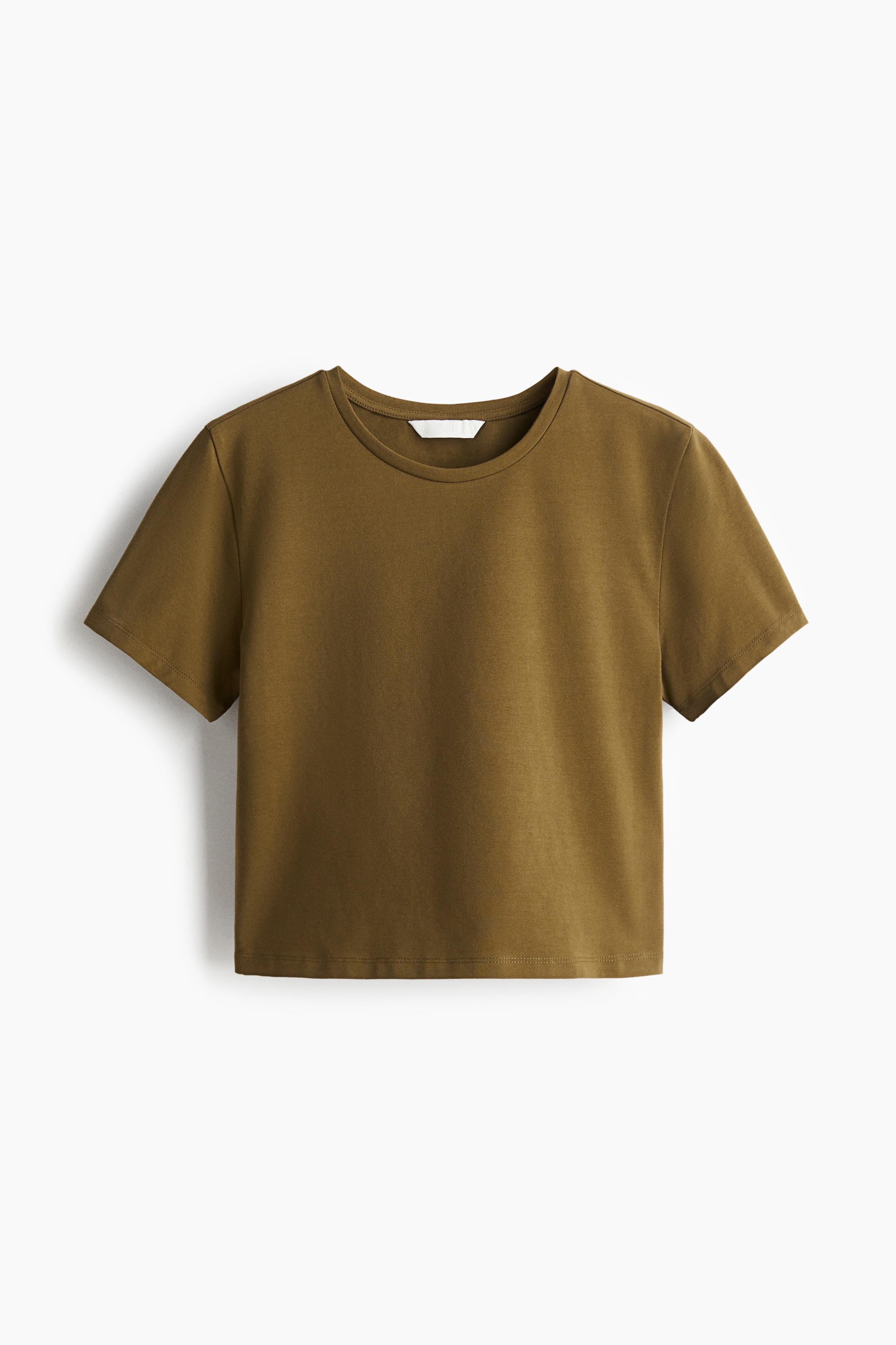 Short T-Shirt - Khaki green/Navy blue/Dark gray/Gray/Beige