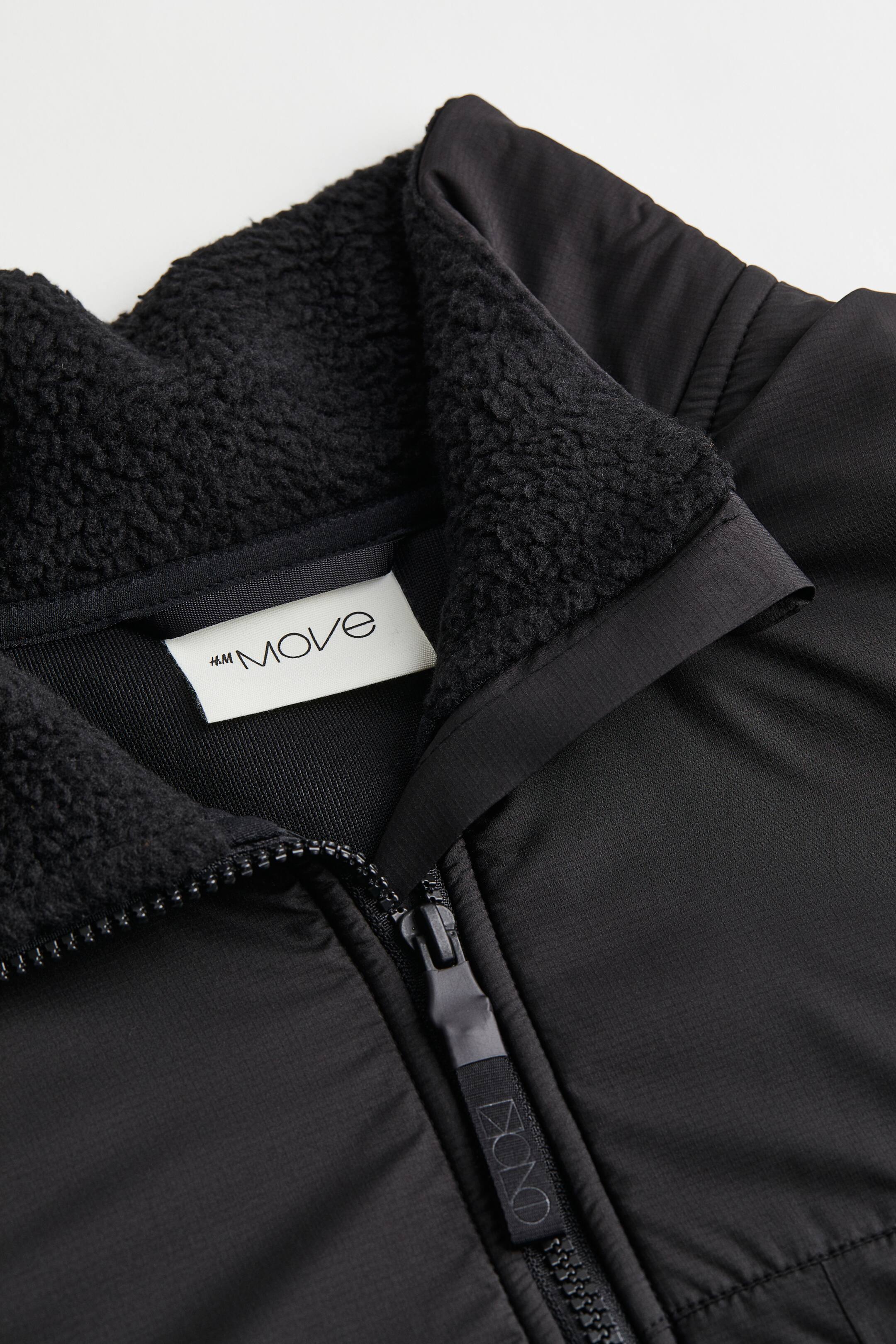 Ver imagen más grande: Chaqueta de deporte en polar Regular Fit - Negro - HOMBRE | H&M ES 6