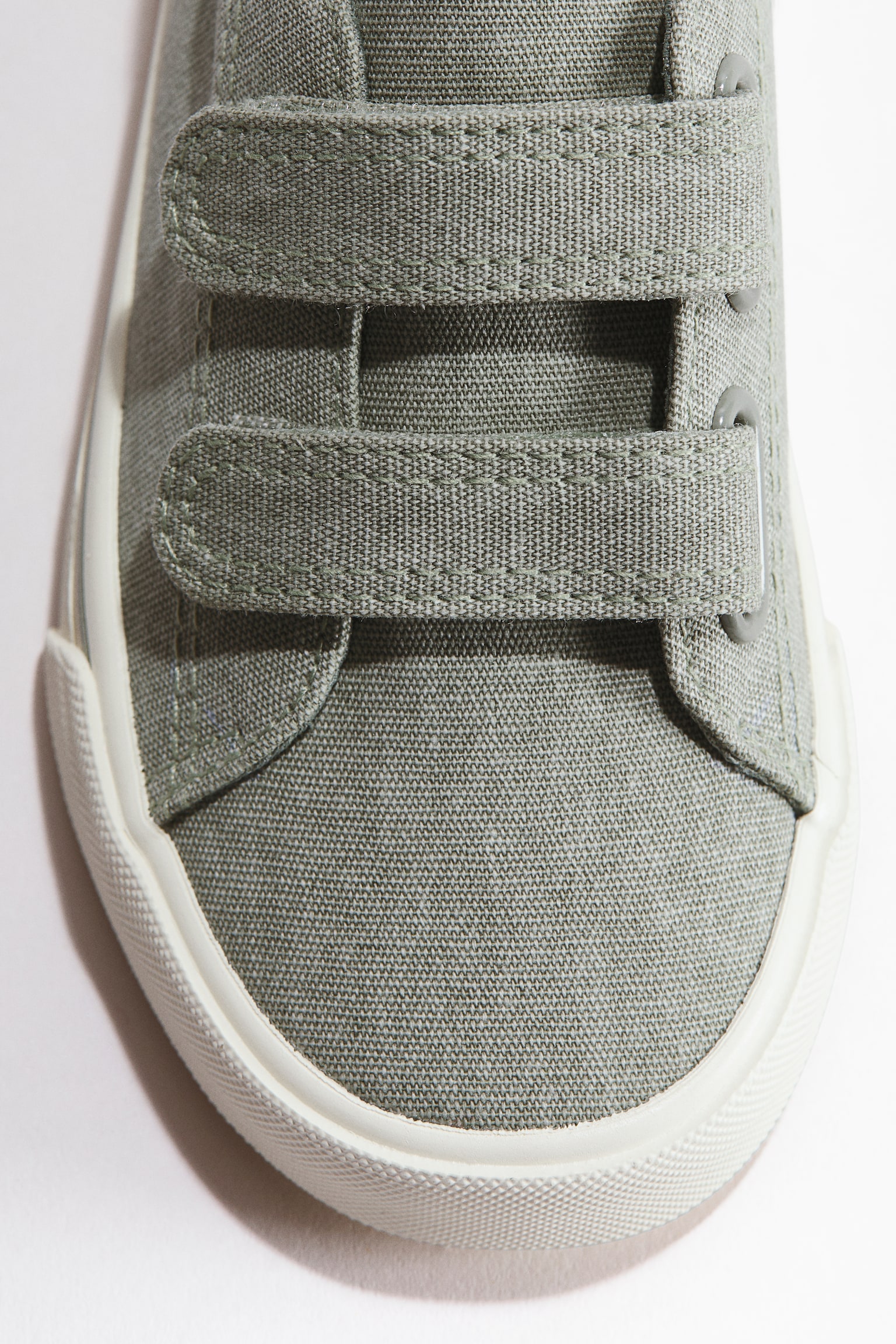 Canvas trainers - Light khaki green/Beige - 2