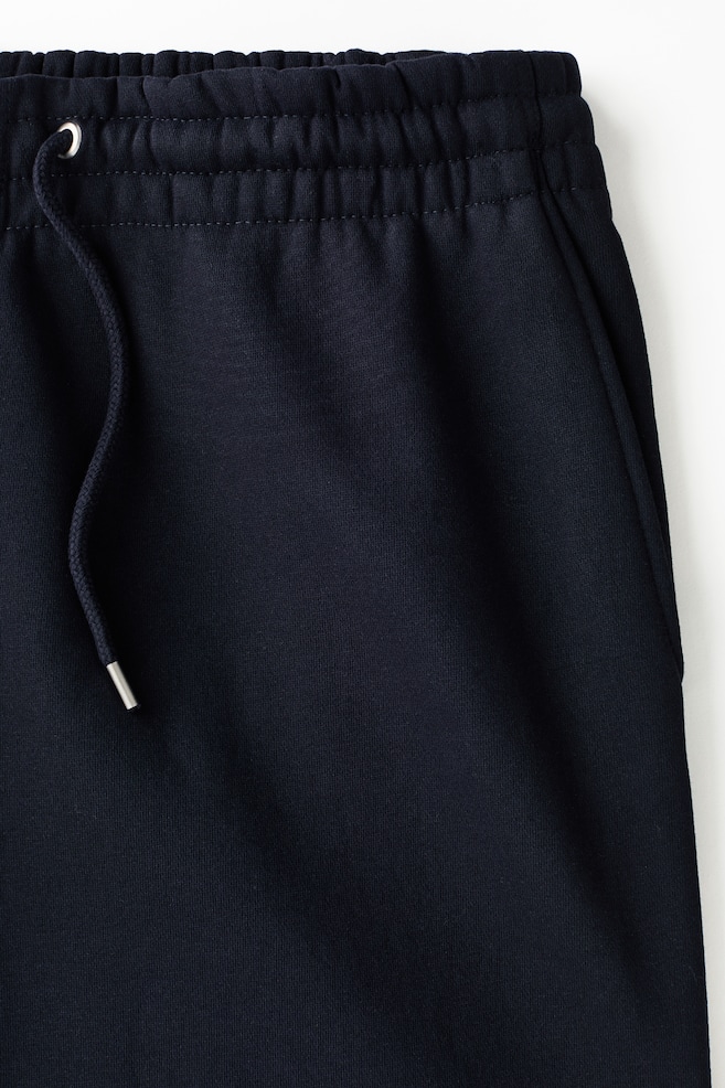 Loose-Fit Sweatpants - Navy blue/Light gray melange/Black/Brown/Light gray - 4