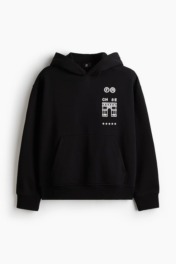Мужские худи H&M Loose Fit