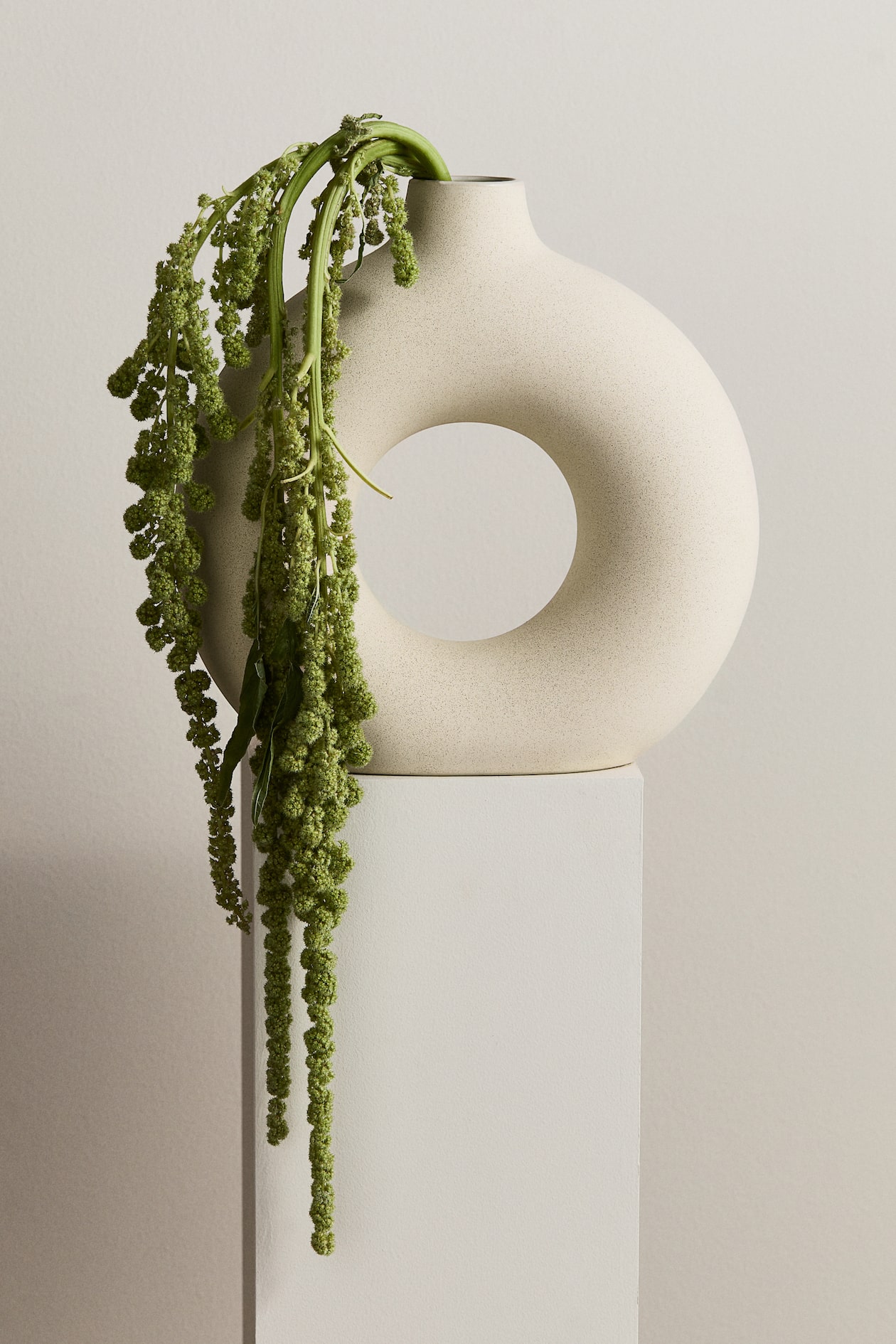 Light beige Large Ceramic Vase at H&M Home