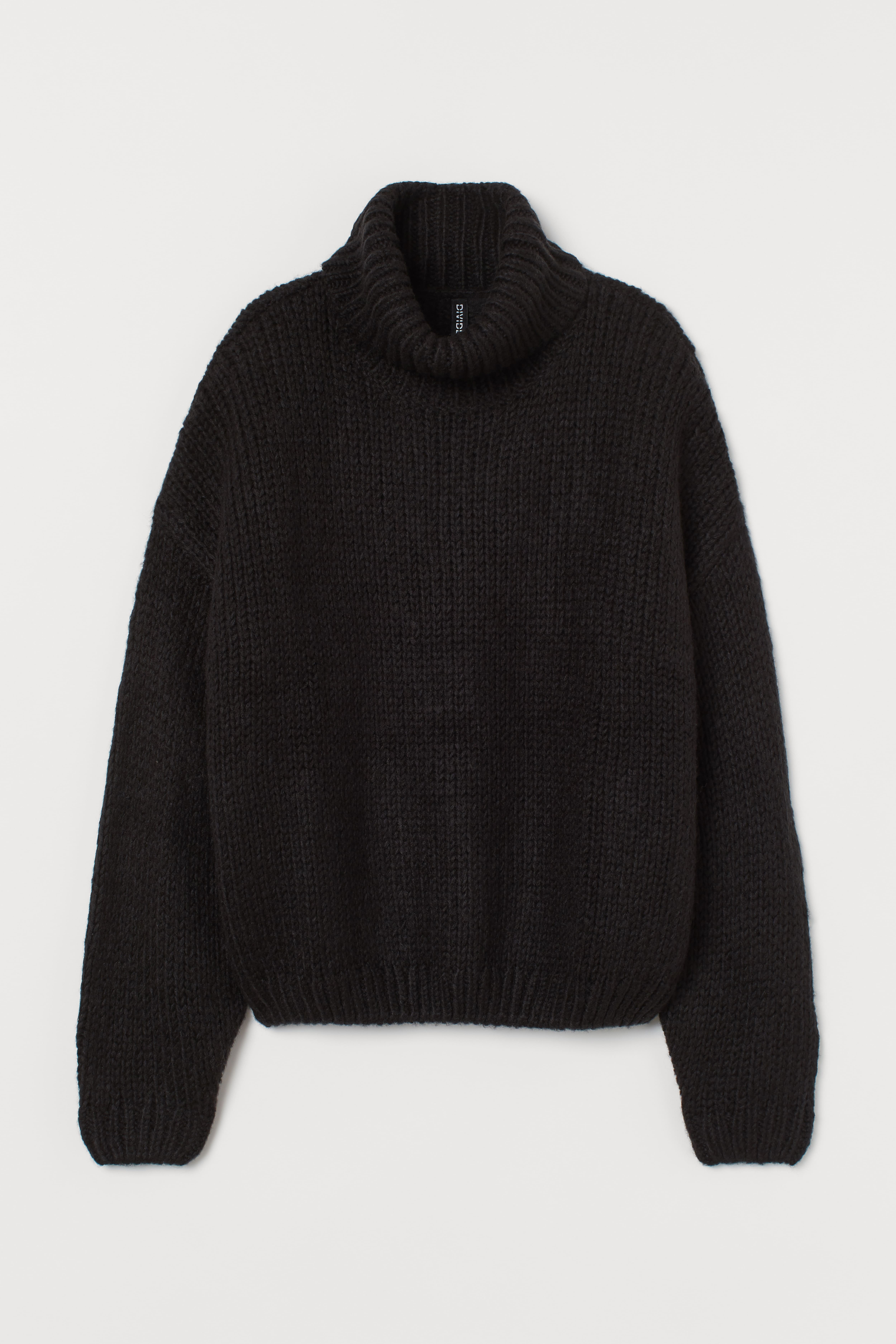 Knitted polo neck jumper h&m hotsell