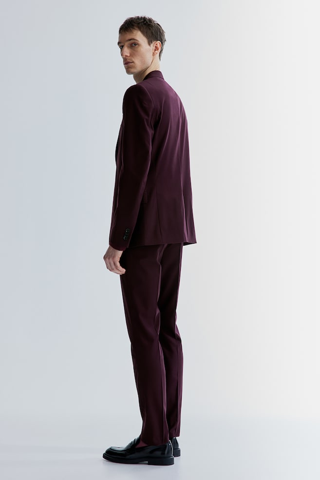 Pantalon de costume Skinny Fit - Bordeaux/Gris/Gris/carreaux/Noir/dc/dc - 5