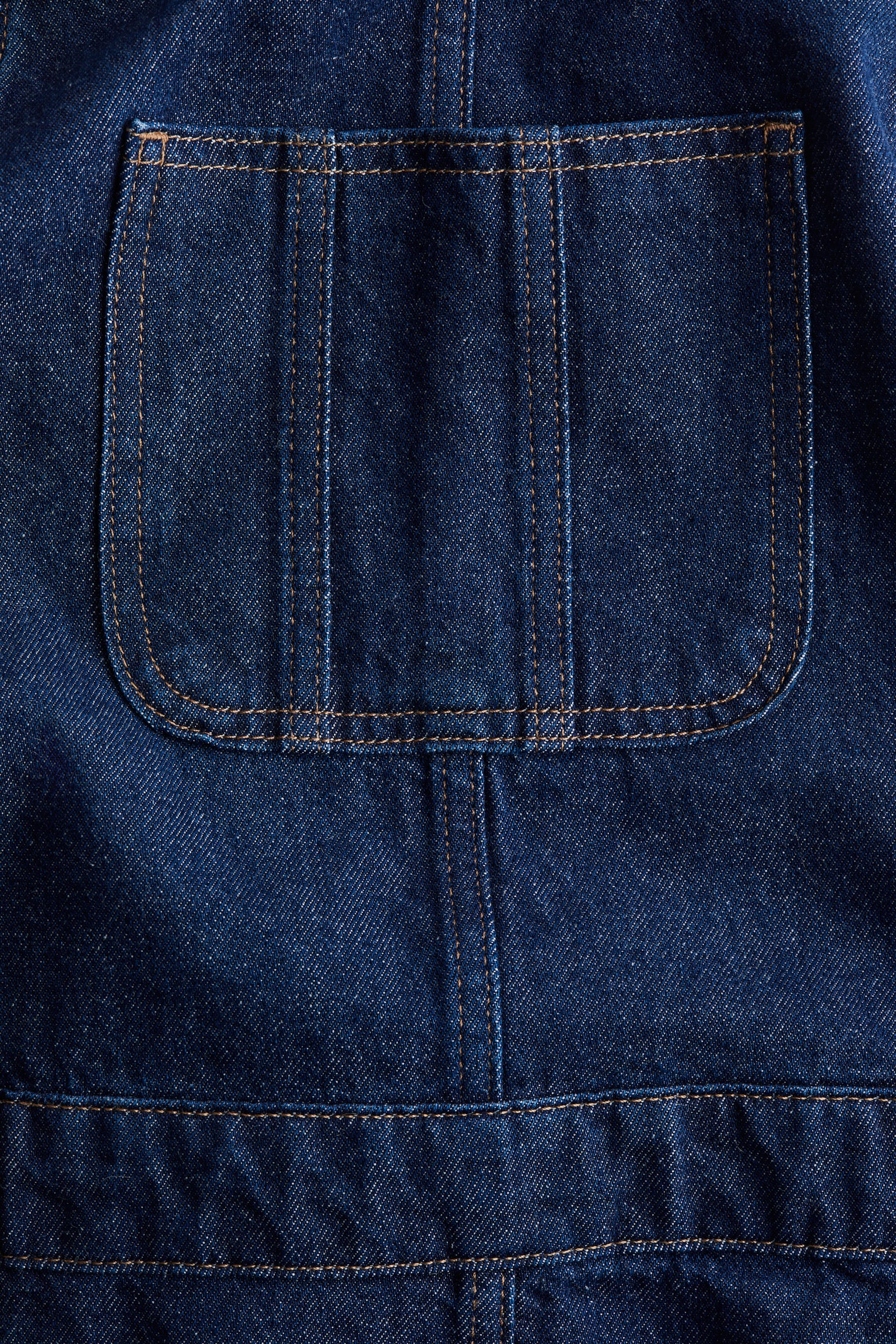 Váy yếm denim - Màu xanh denim - 2