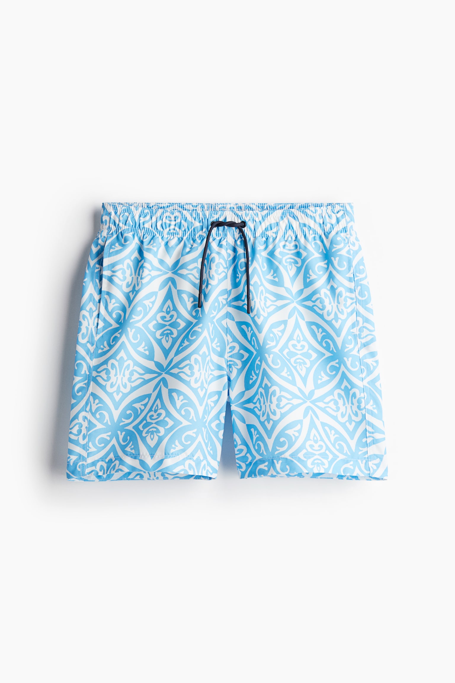 Patterned swim shorts - Light blue/Patterned/Beige/Striped/Light blue/Patterned/Beige/Patterned/Light blue/Patterned/Black/Seashells/Grey/Striped - 1