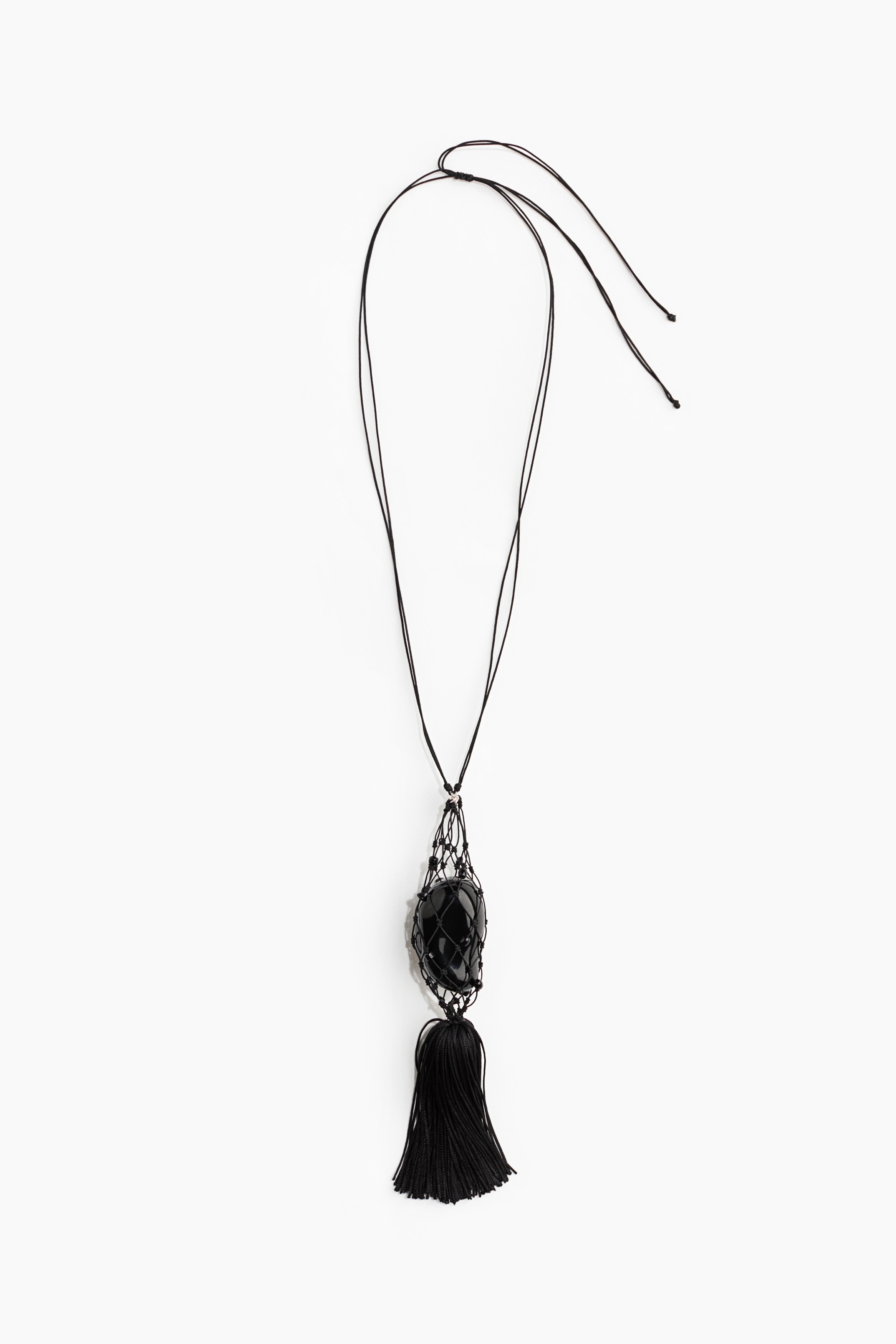 Pendant Necklace - Black