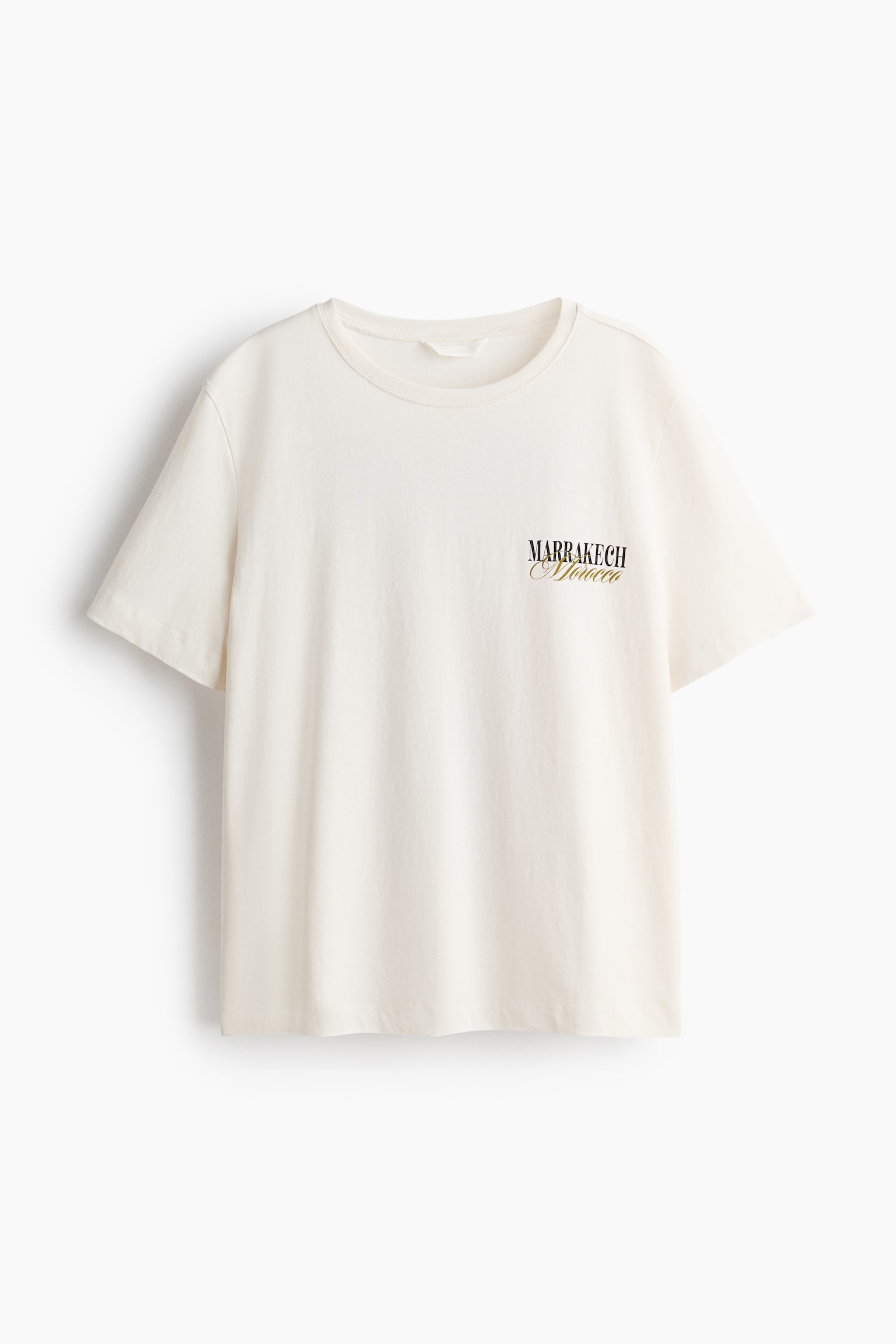 Printed T-Shirt - Cream/Marrakech/Black/Costa Rica/Dusty pink/Solare/White/Rio de Janeiro/Black/Tropical/Dark brown/palm trees/Brown/Solare/Pink/Malibu - 1
