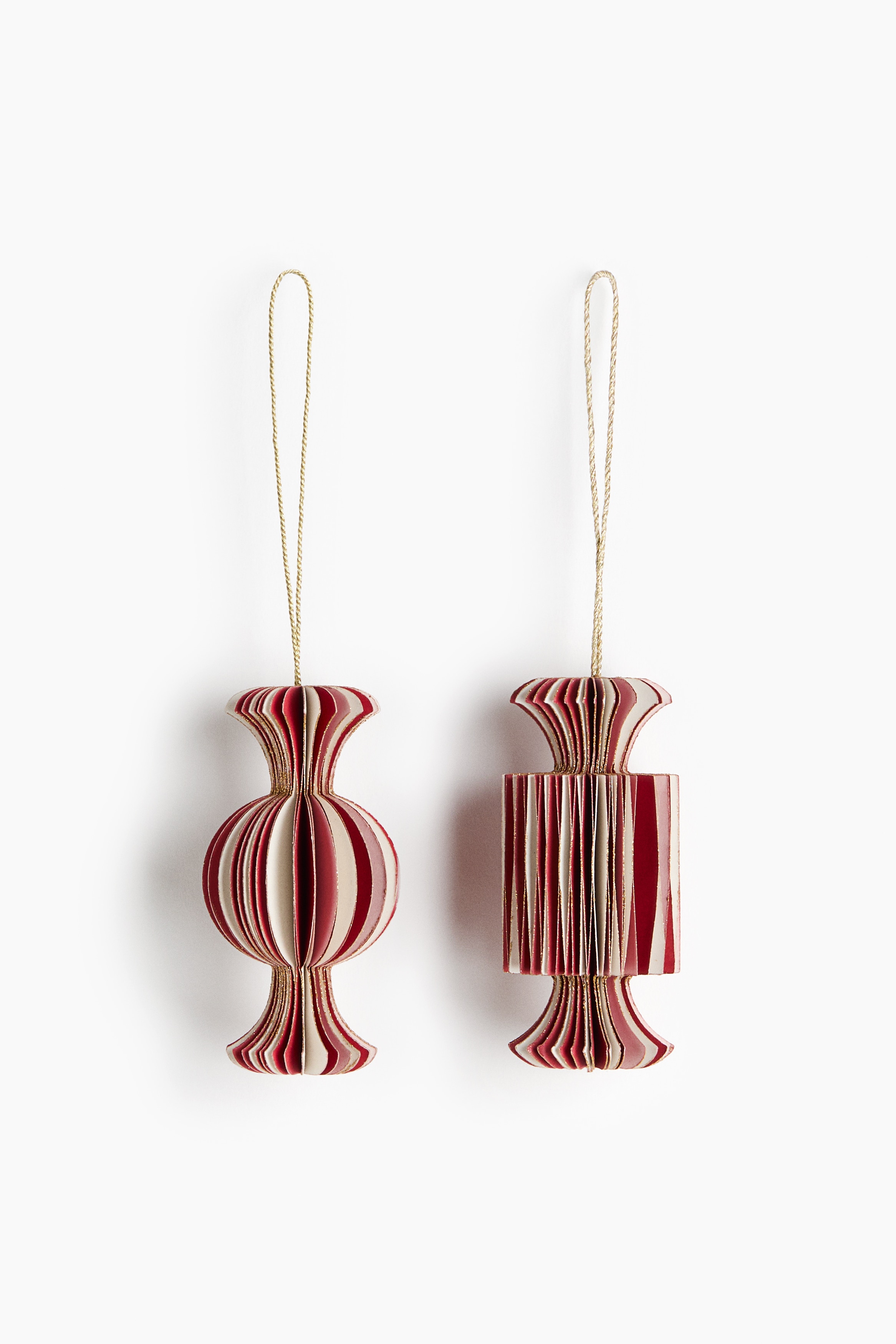 2-pack paper Christmas decorationsModel