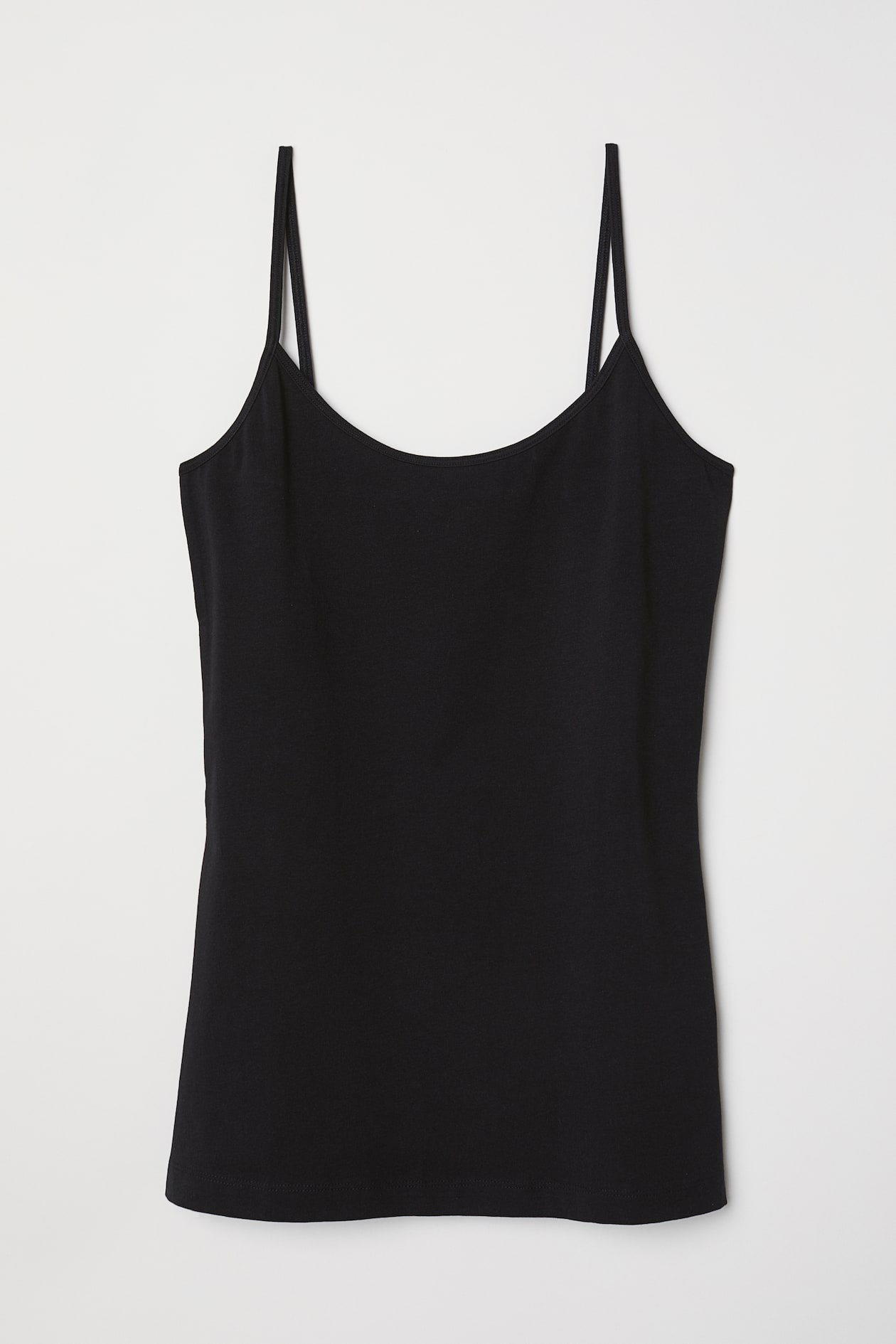 Basic Camisole Top - Sleeveless - Black - Ladies | H&M US