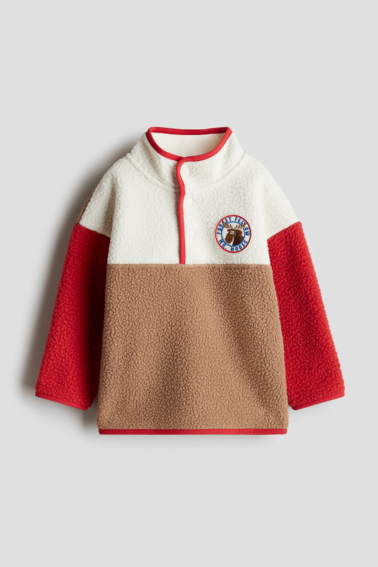 Pile Top - Beige/color-block - Kids | H&M US