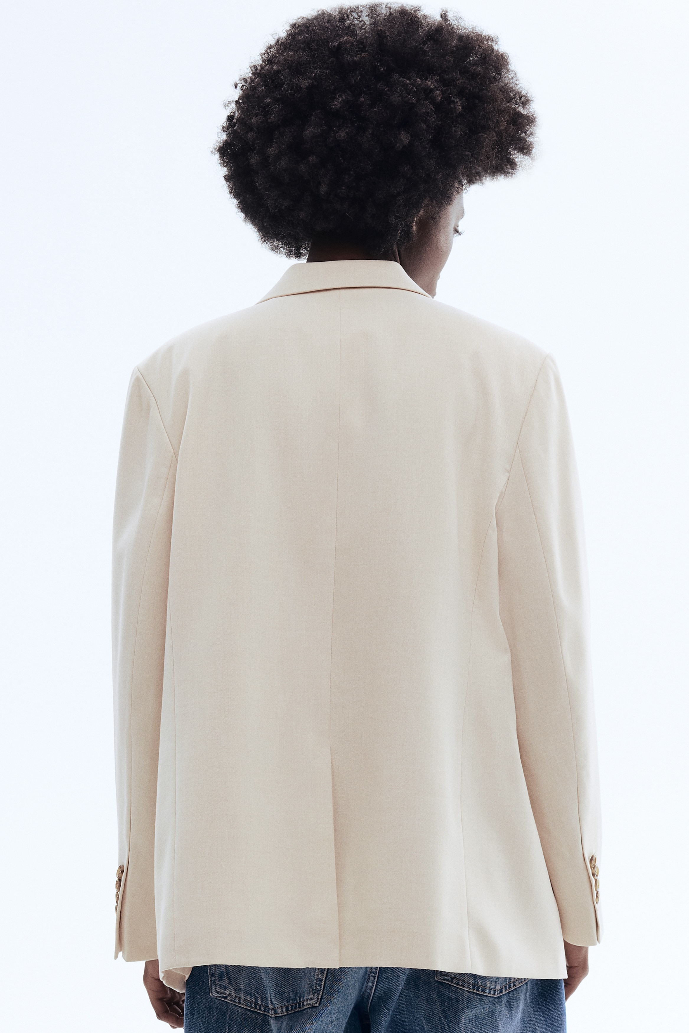 Double-breasted blazer