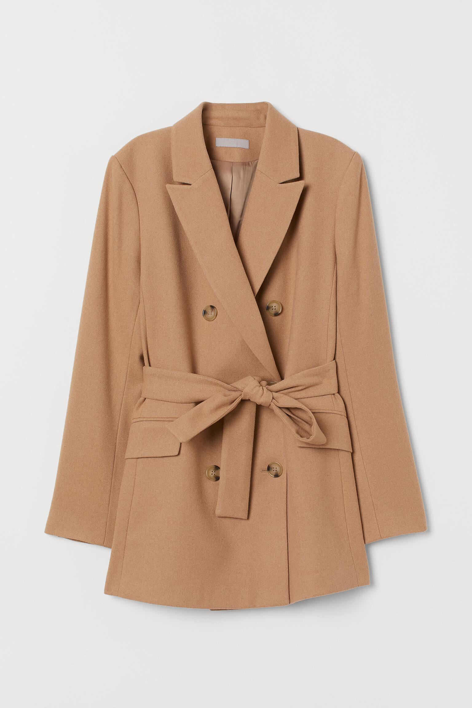 Dvouřadové sako - Béžová