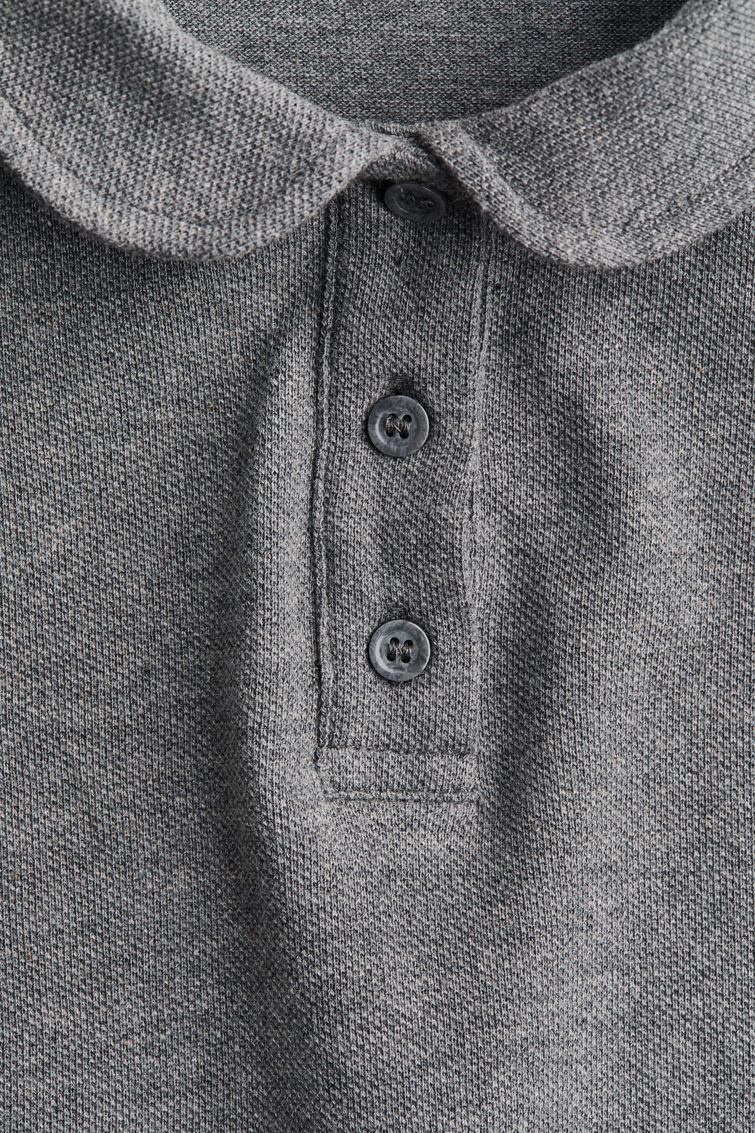 Cotton piqué polo shirt - 4