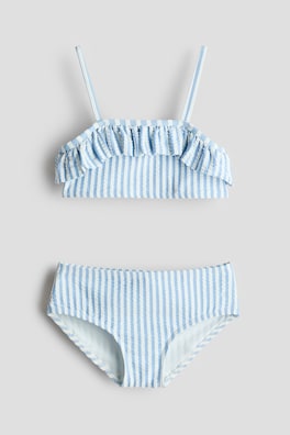 Bikini med volangkant
