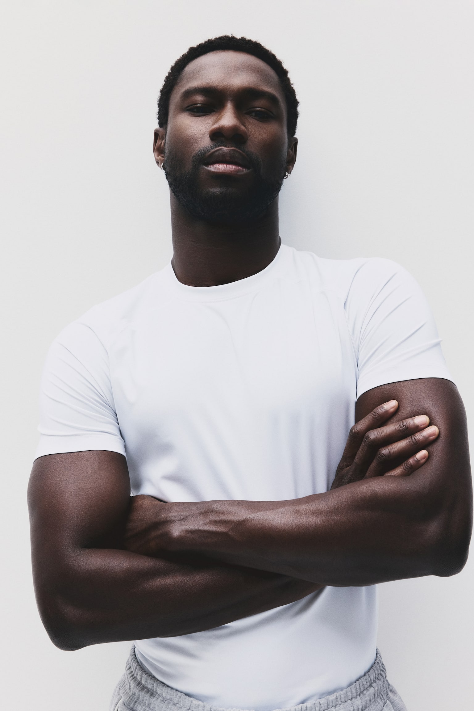 Compression Fit Sports T-shirt with DryMove™ - White/Black/Beige/Dark brown/Hot pink/365 Training Team - 9