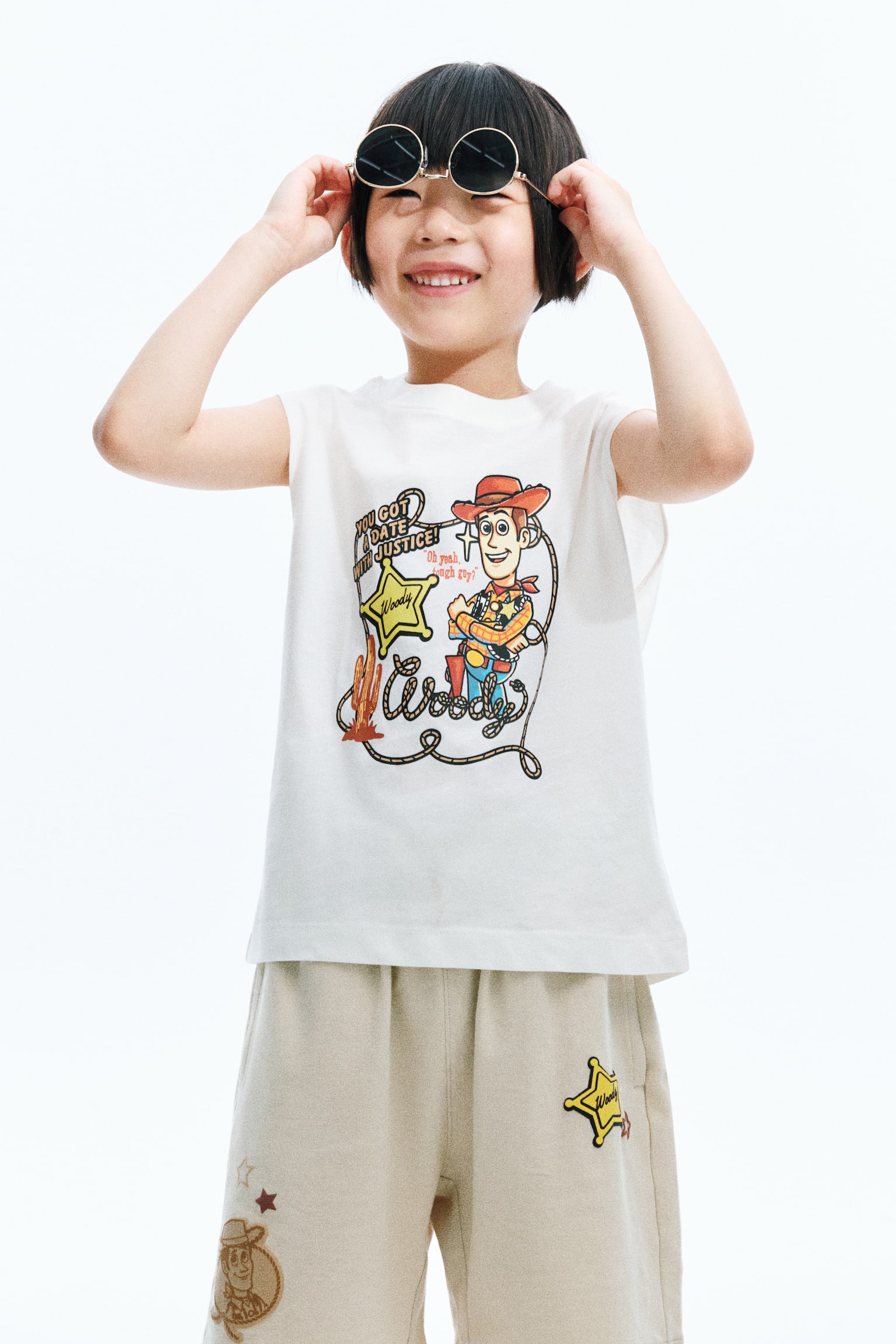 Printed cotton vest top - White/Toy Story/Black/Mickey Mouse/Cream/Mickey Mouse/Dark blue/Toy Story - 1