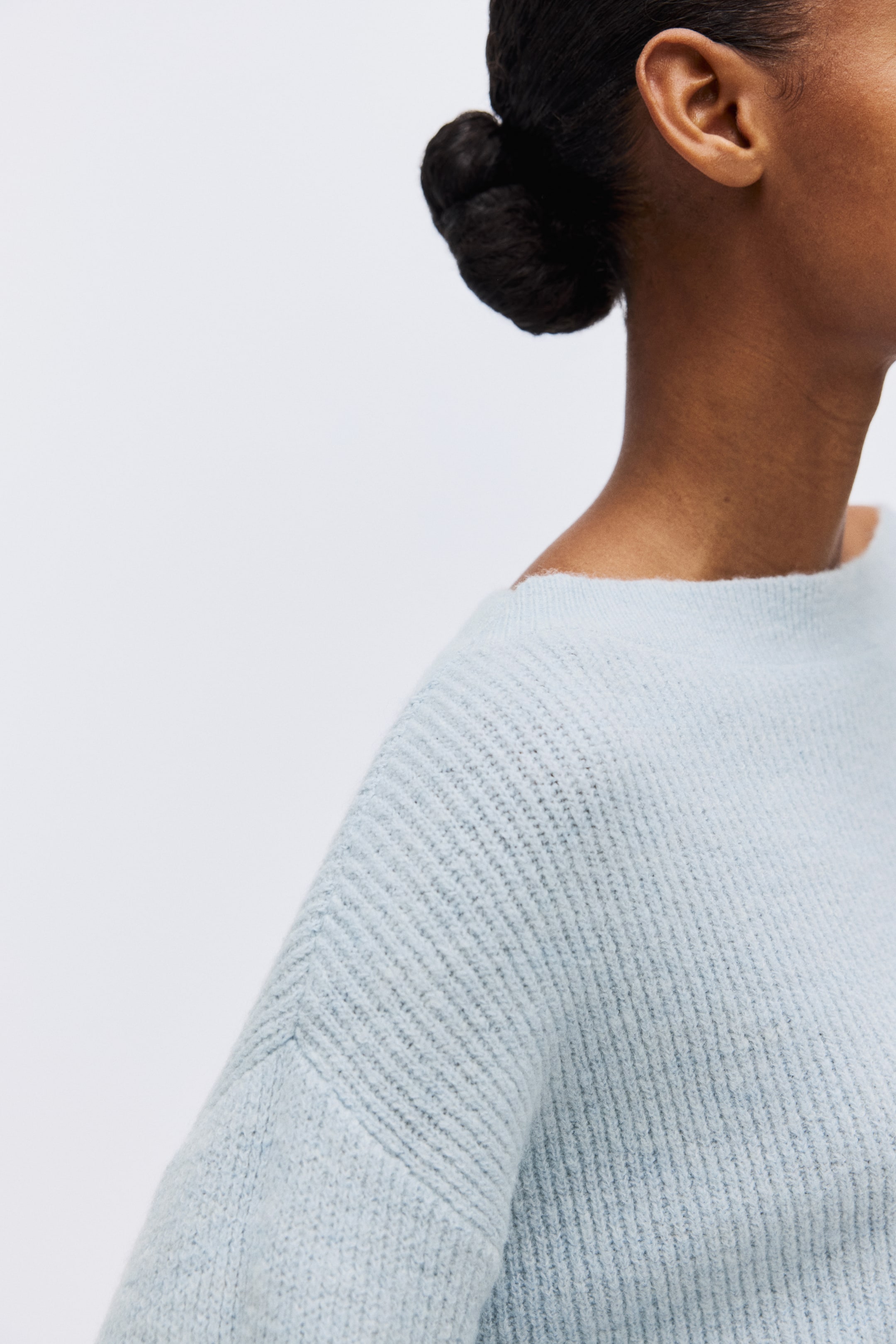 Oversized Boat-Neck Sweater