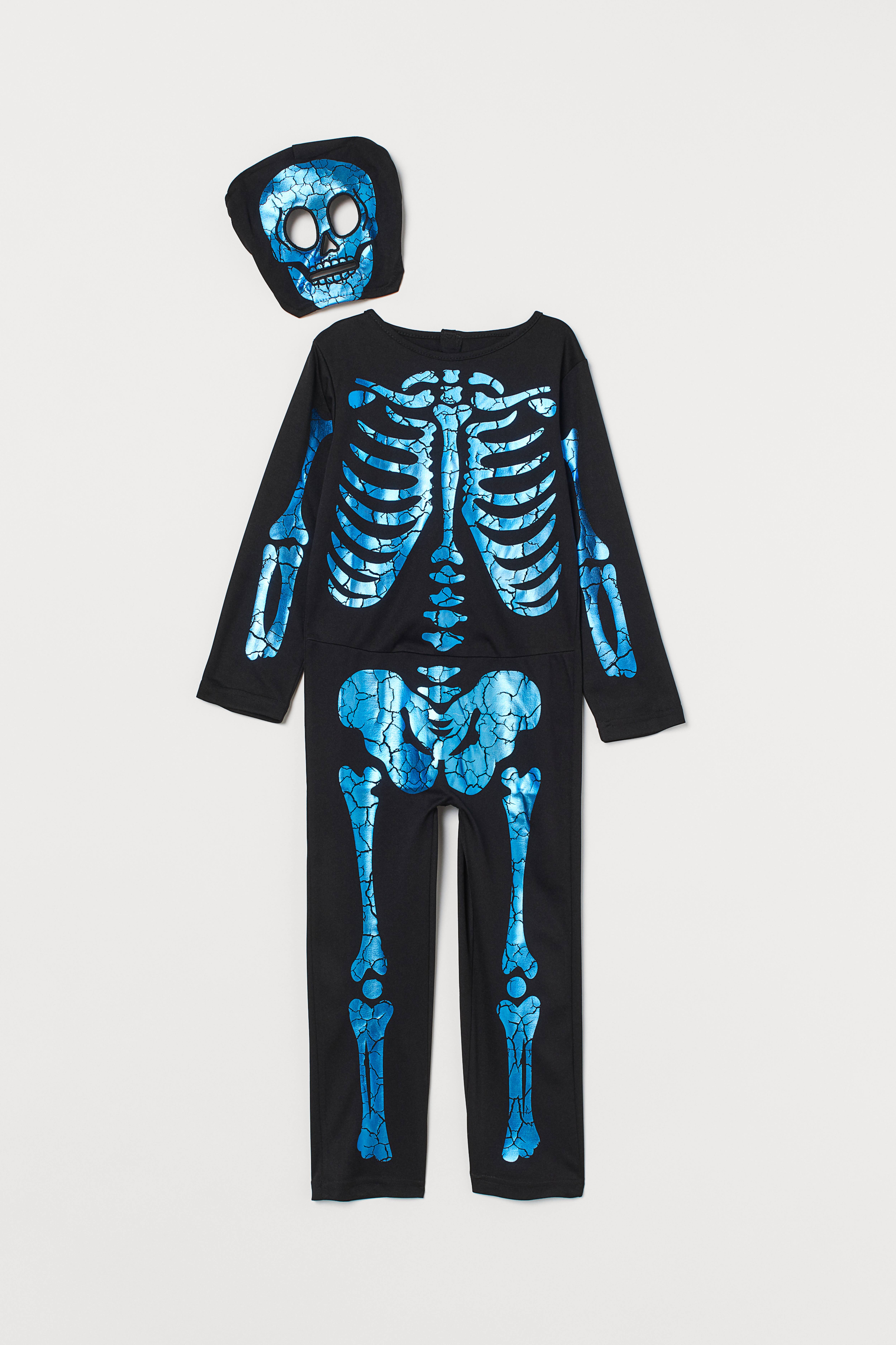 H&m skeleton leggings best sale