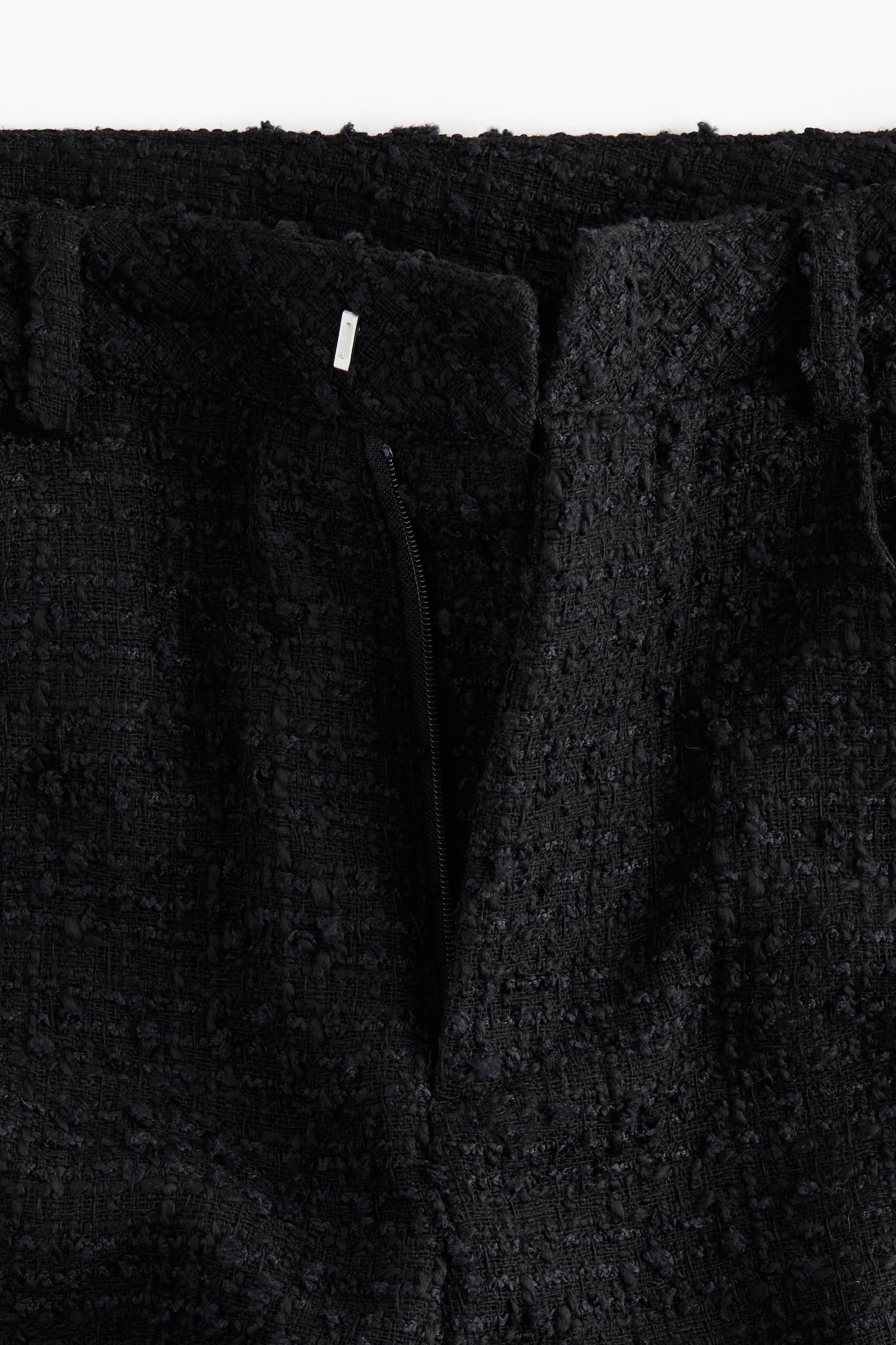 Textured trousers - Black - 5