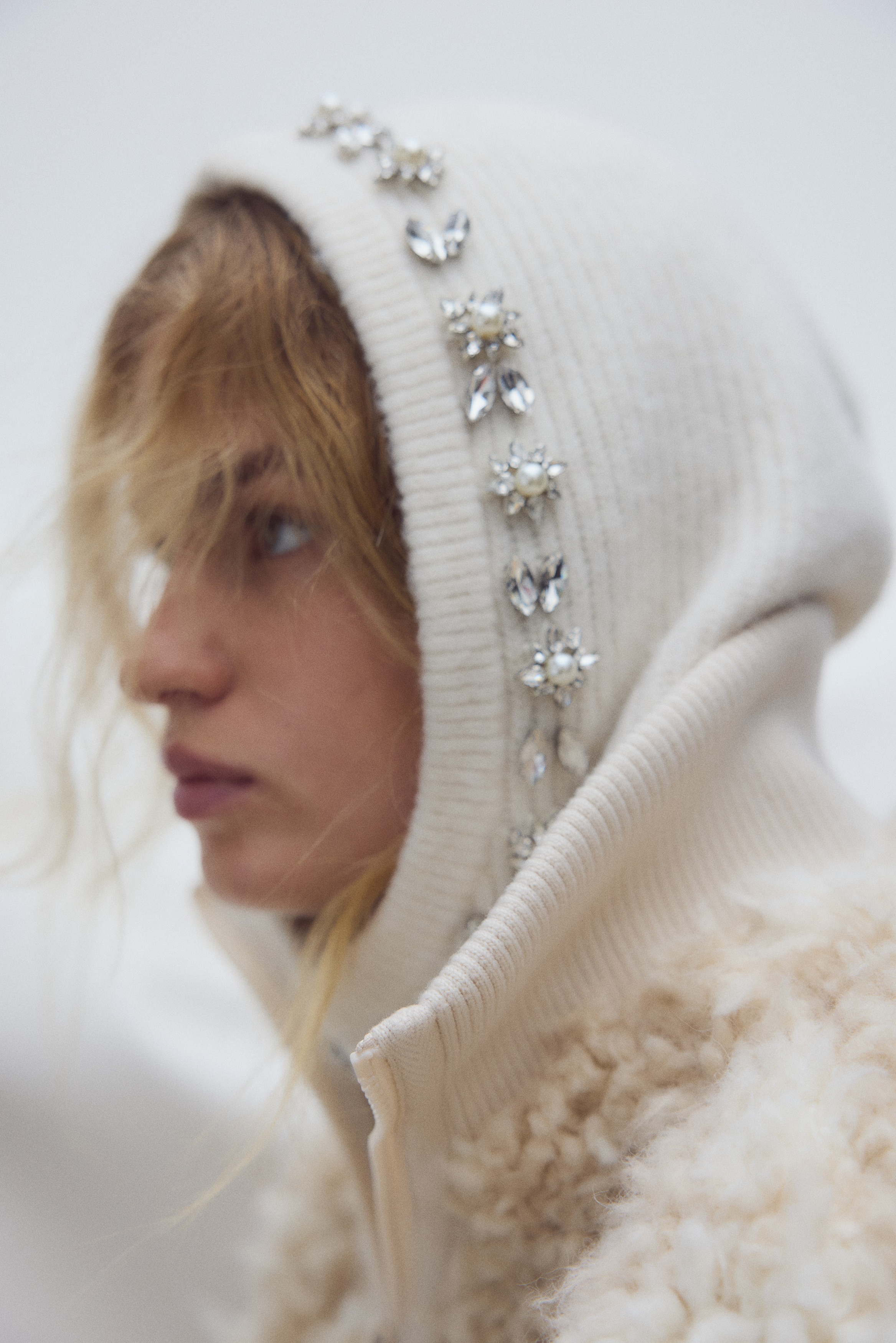 Zdobiona kominiarka - Jasnobeżowy - ONA | H&M PL