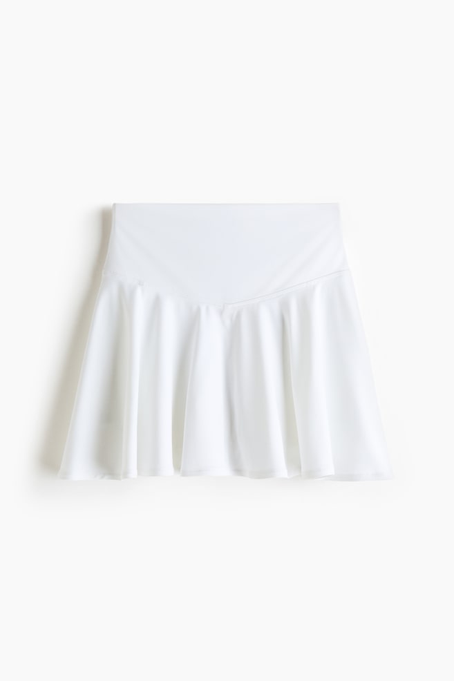 Tennis Skirt with DryMove™ - White - 1