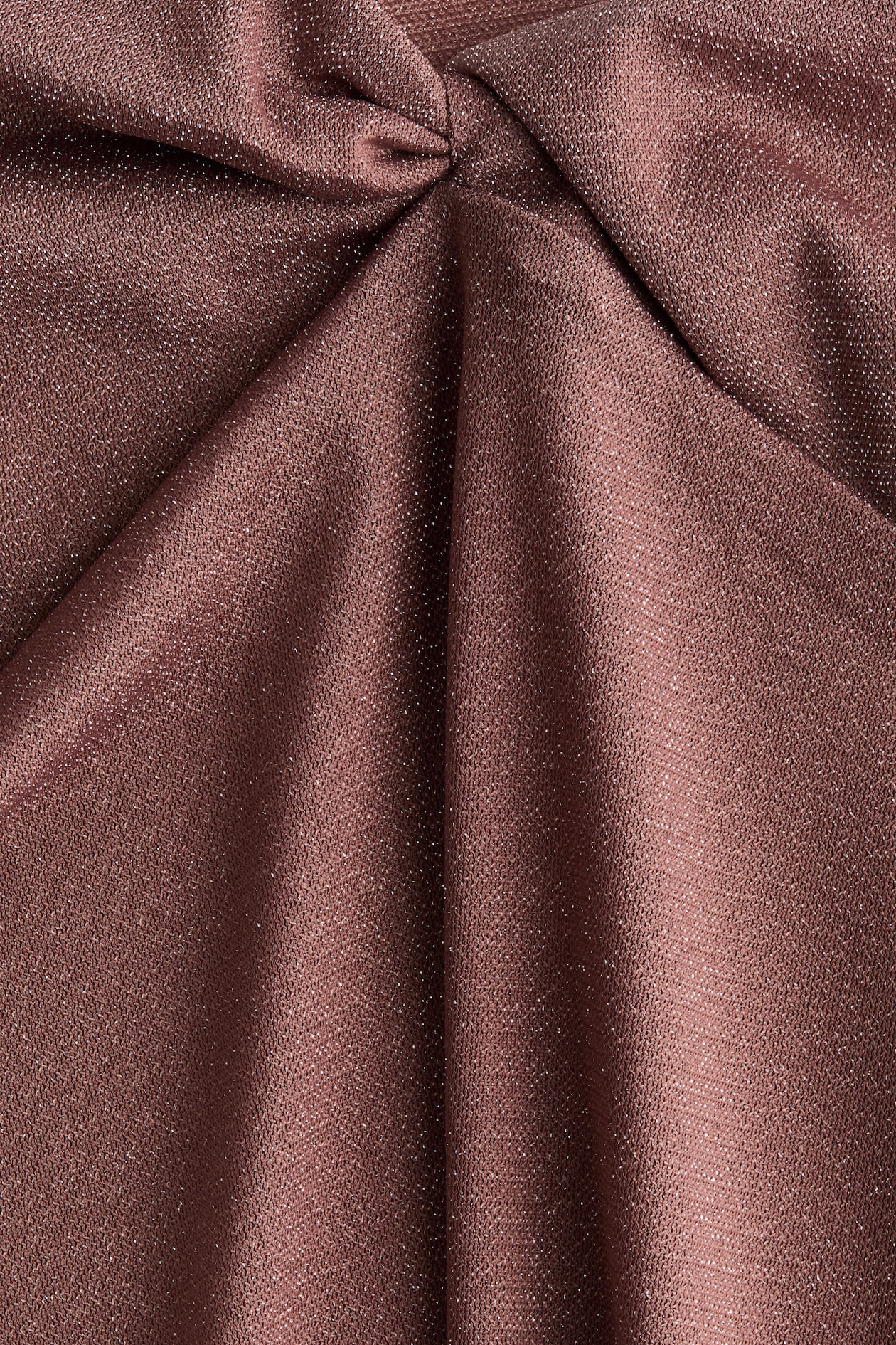 Glittery Twist-Detail Top - image 4