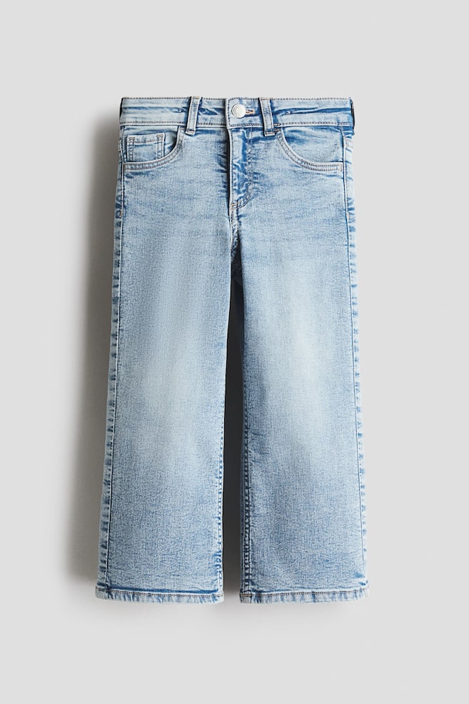 Superstretch Wide Leg Jeans - Light denim blue/Denim black/Light denim blue/Washed denim blue - 1
