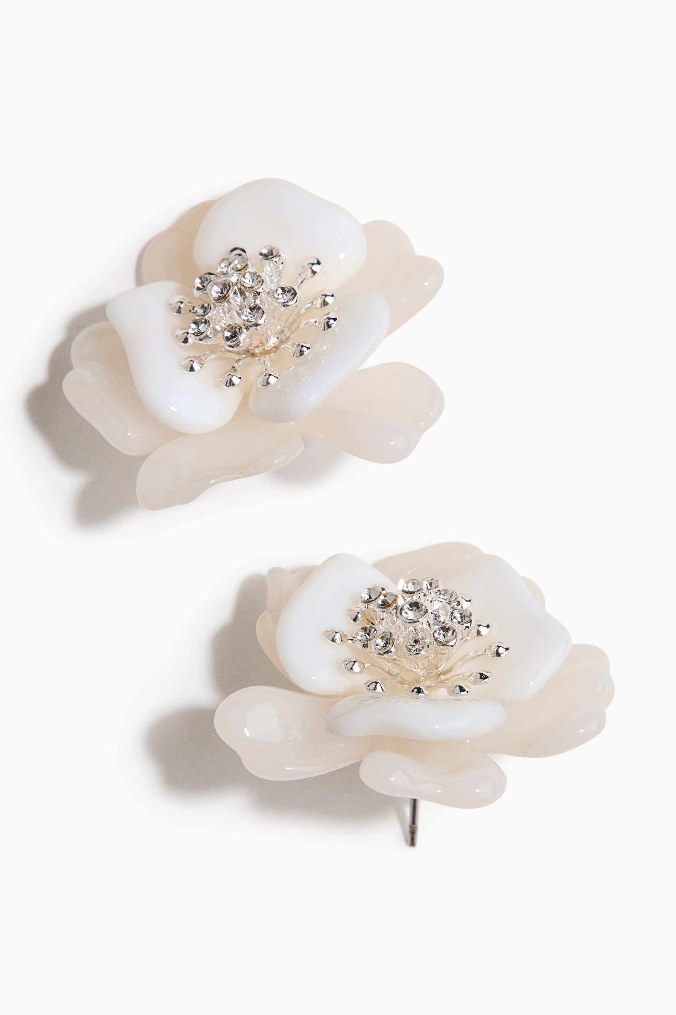 Flower-Shaped Earrings