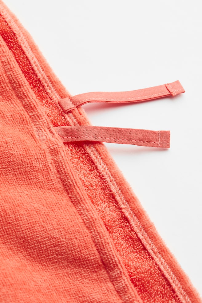 Poncho towel - Orange/Crab - 4