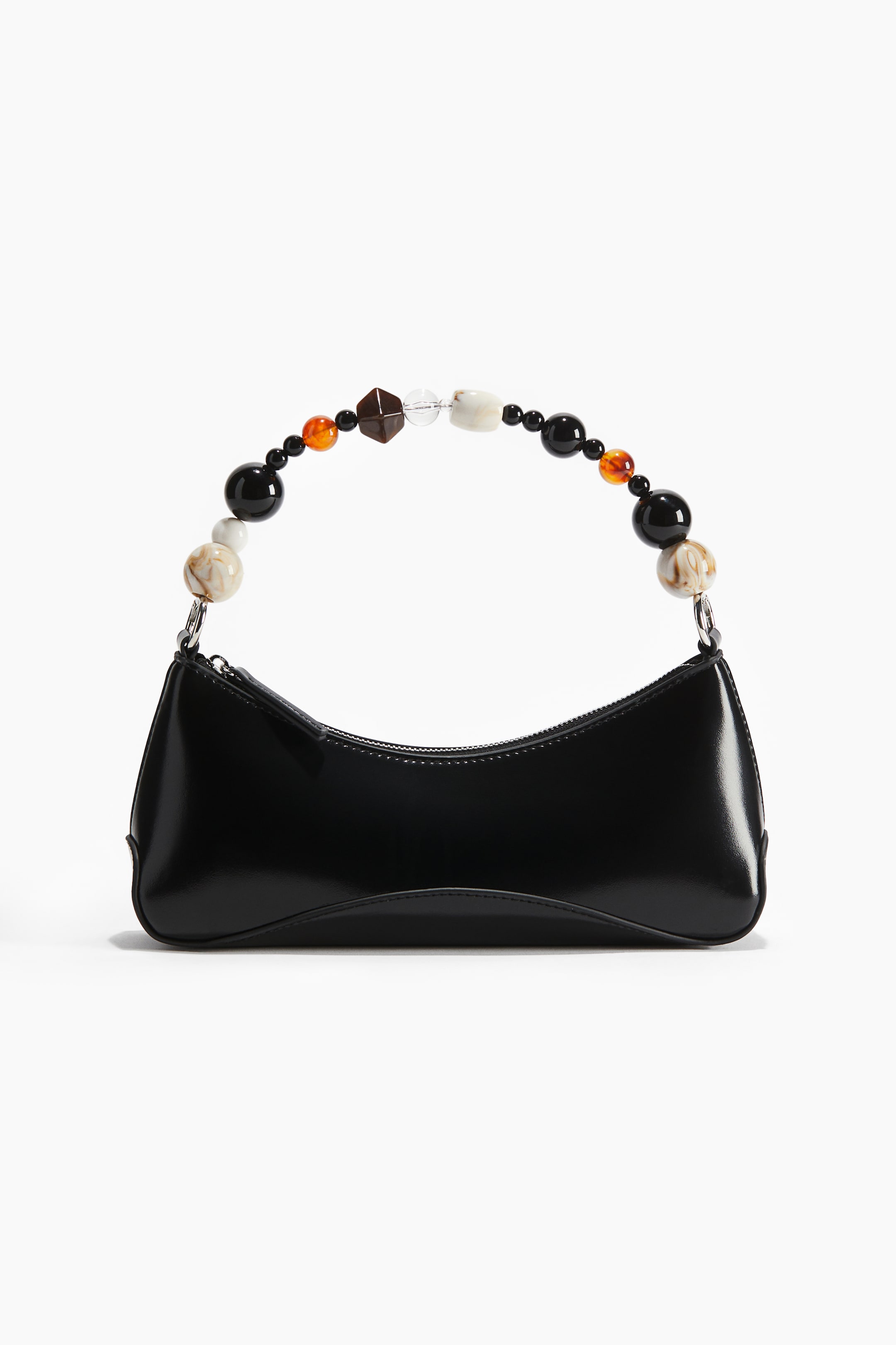 Beaded-Strap Shoulder Bag