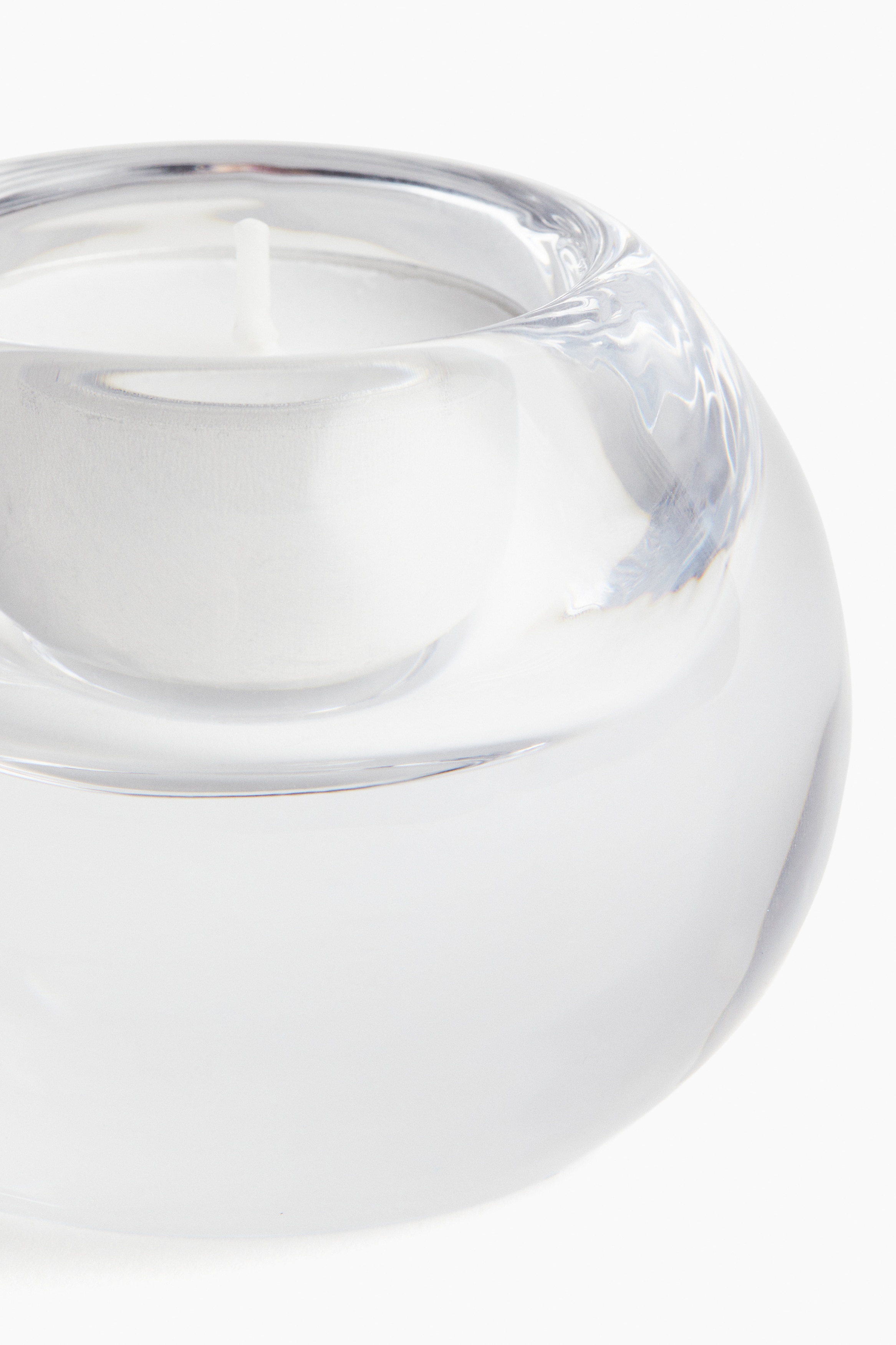 Glass Tea Light Holder
