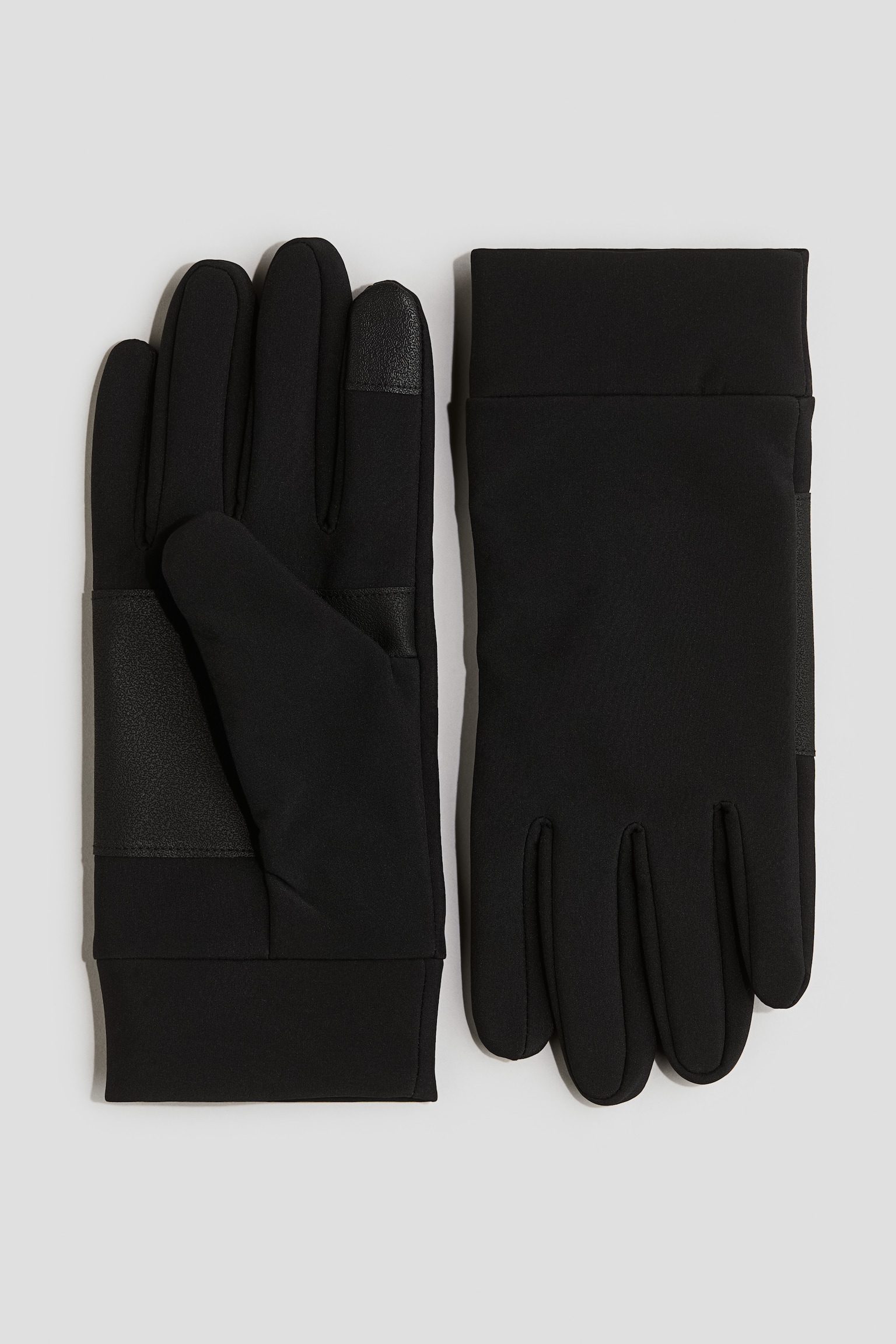 Water-repellent smartphone gloves - Black - 1