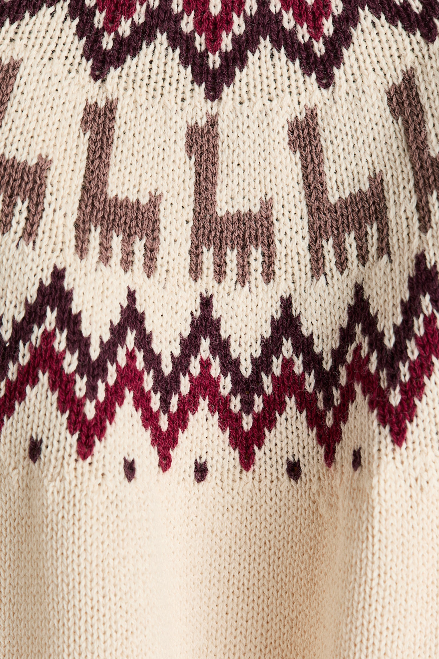Детский свитер H&M Cotton Knit, цвет: Кремовый — фото 2