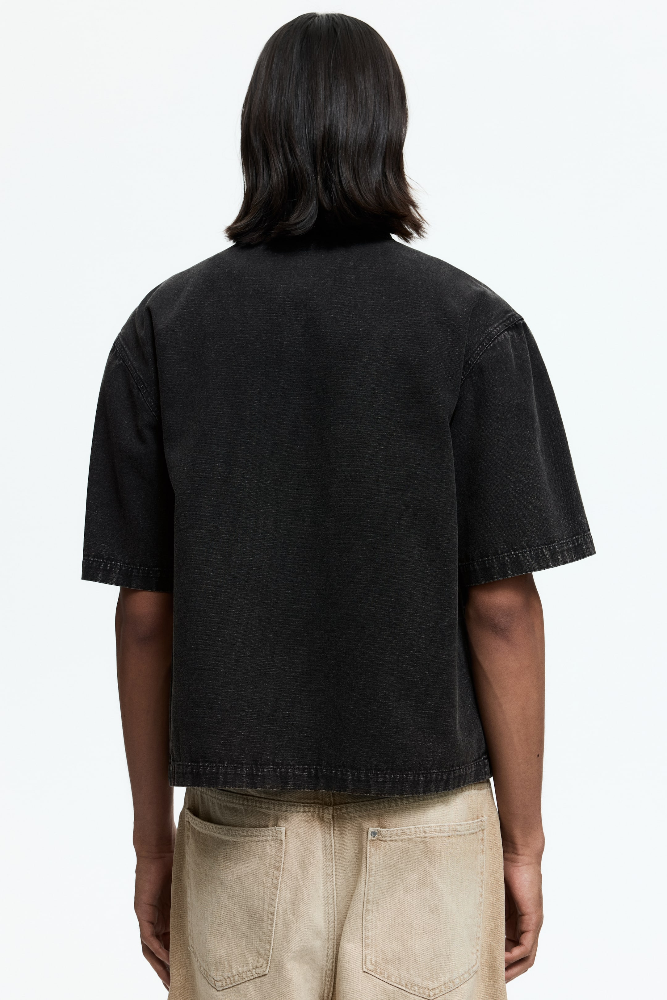 Chemise décontractée en toile de coton
