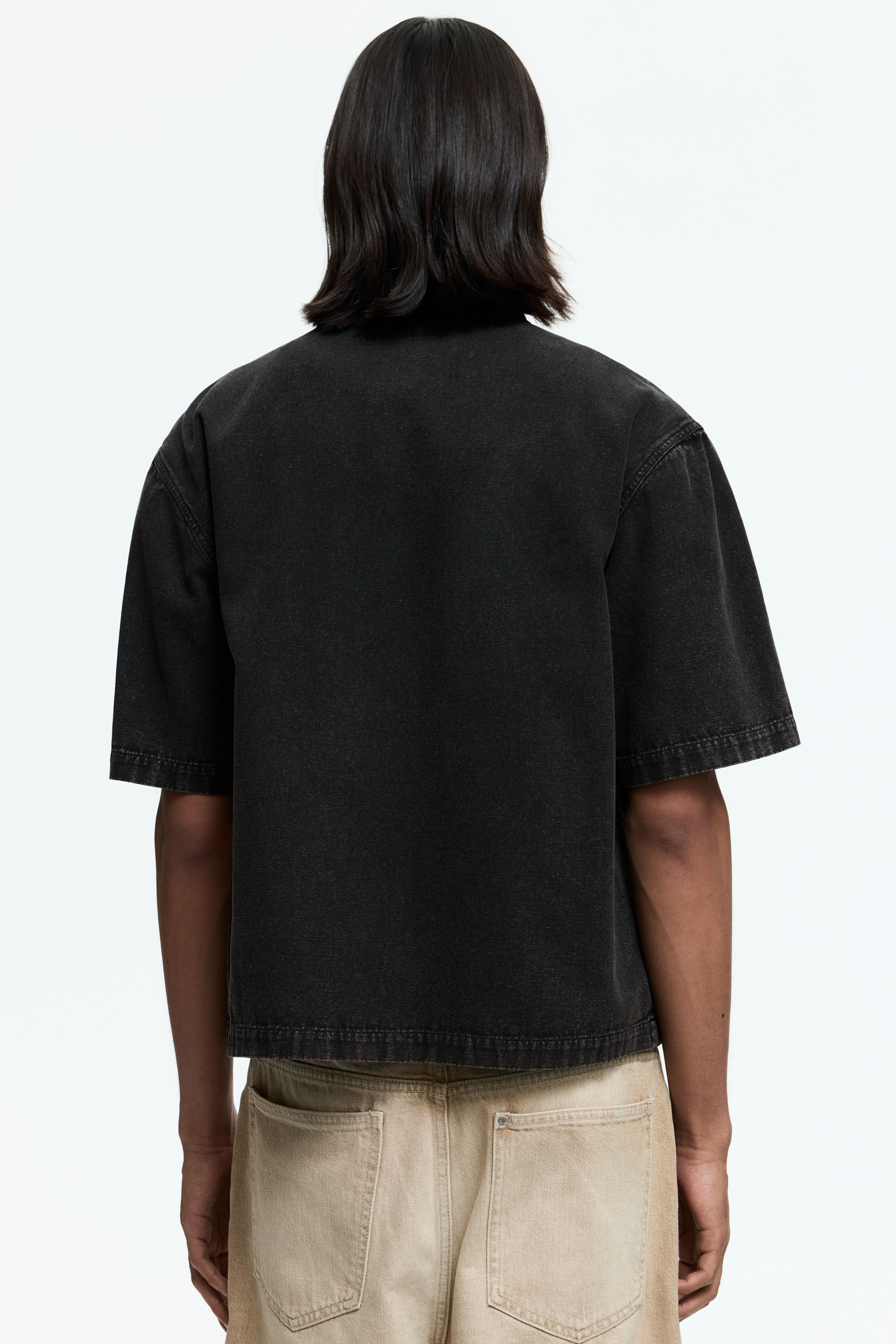 Chemise décontractée en toile de coton
