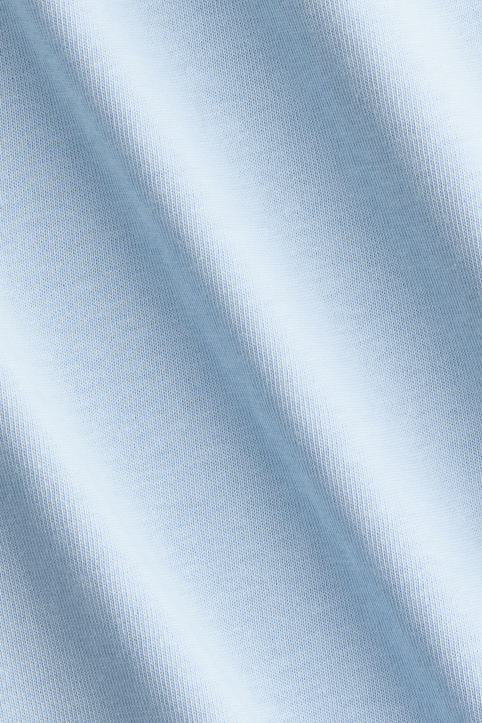 Puff-Sleeved Top - Light blue/White - 3