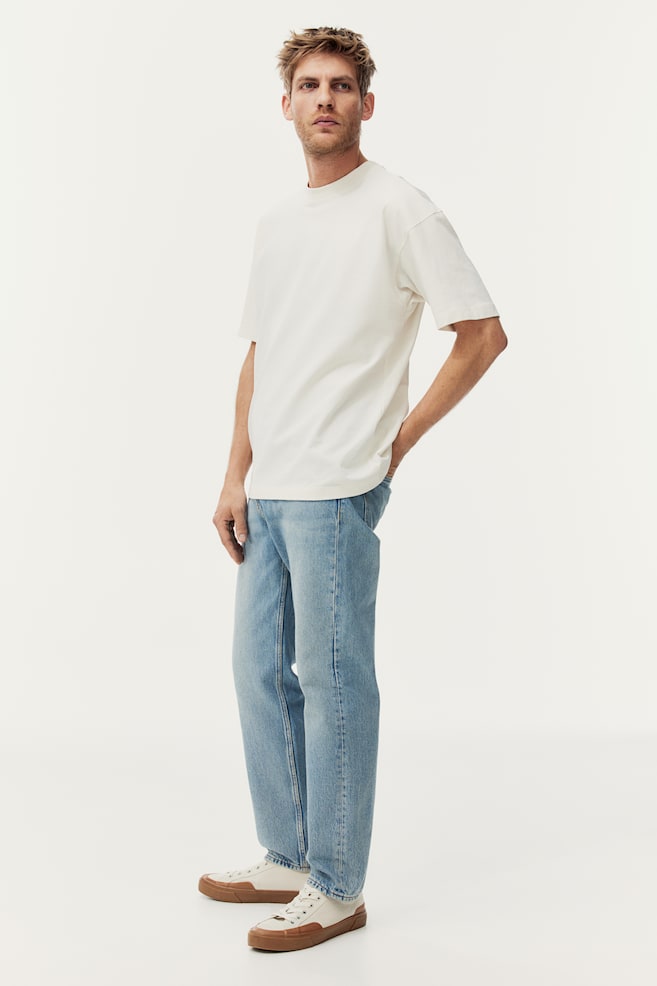 Straight Regular Jeans - Blu denim chiaro/Denim nero/Blu denim - 3