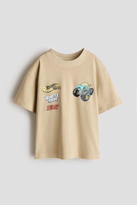 Детские футболки H&M Oversized Printed T-Shirt