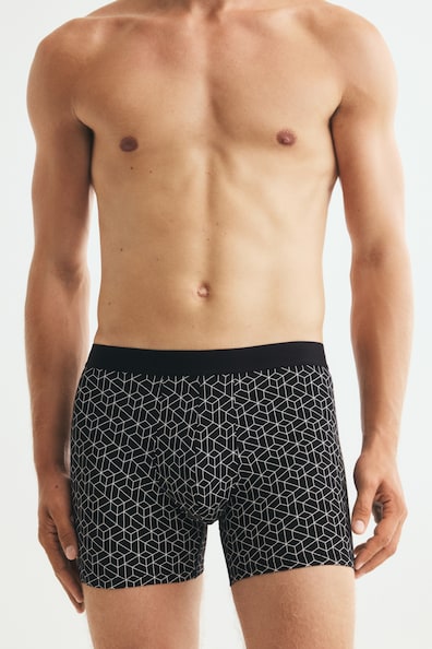 ミッドレングスボクサーブリーフ 3枚セット Lycra®