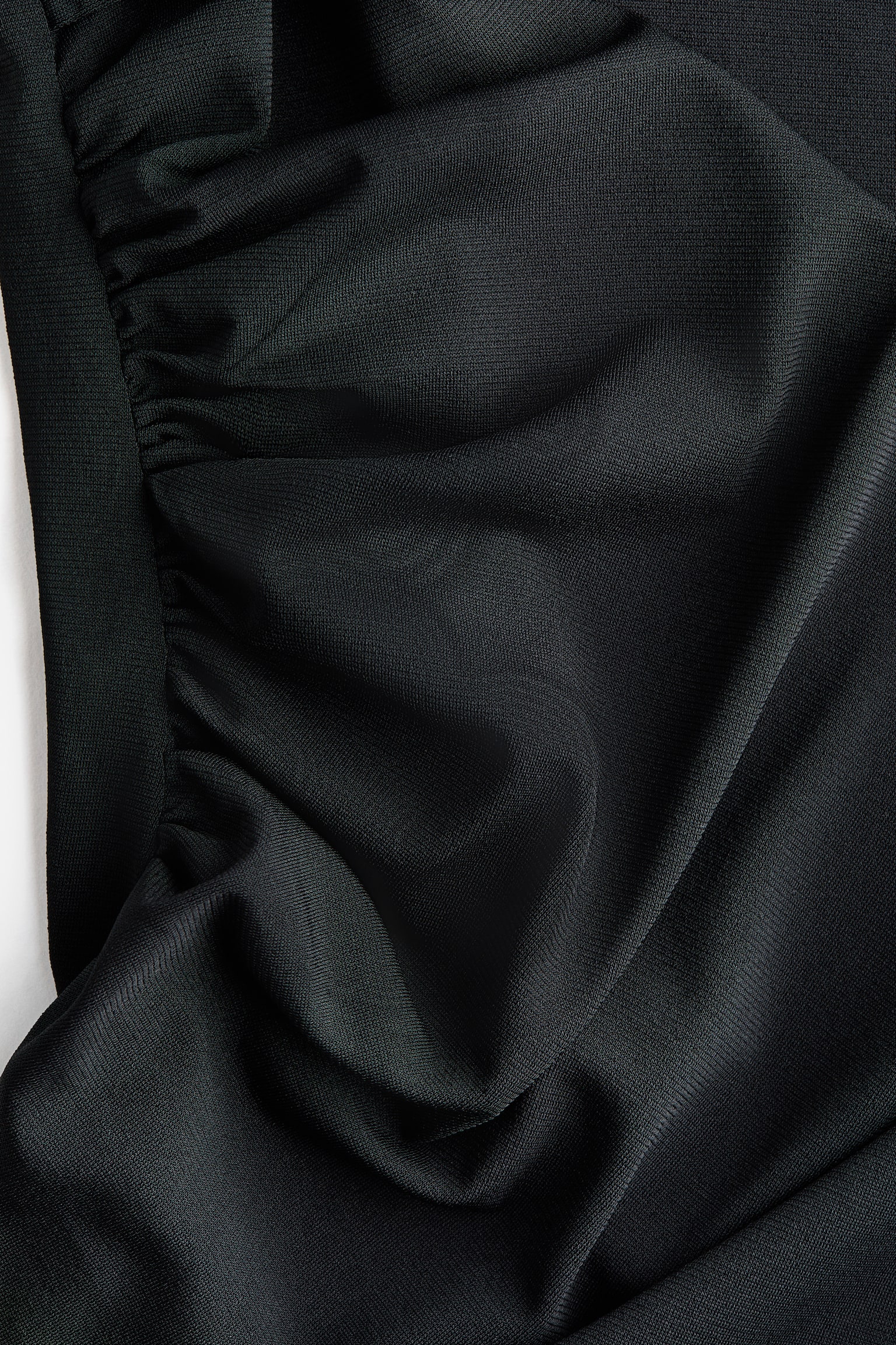 Marszczony top - Czarny/Burgundowy/Granatowy - 4