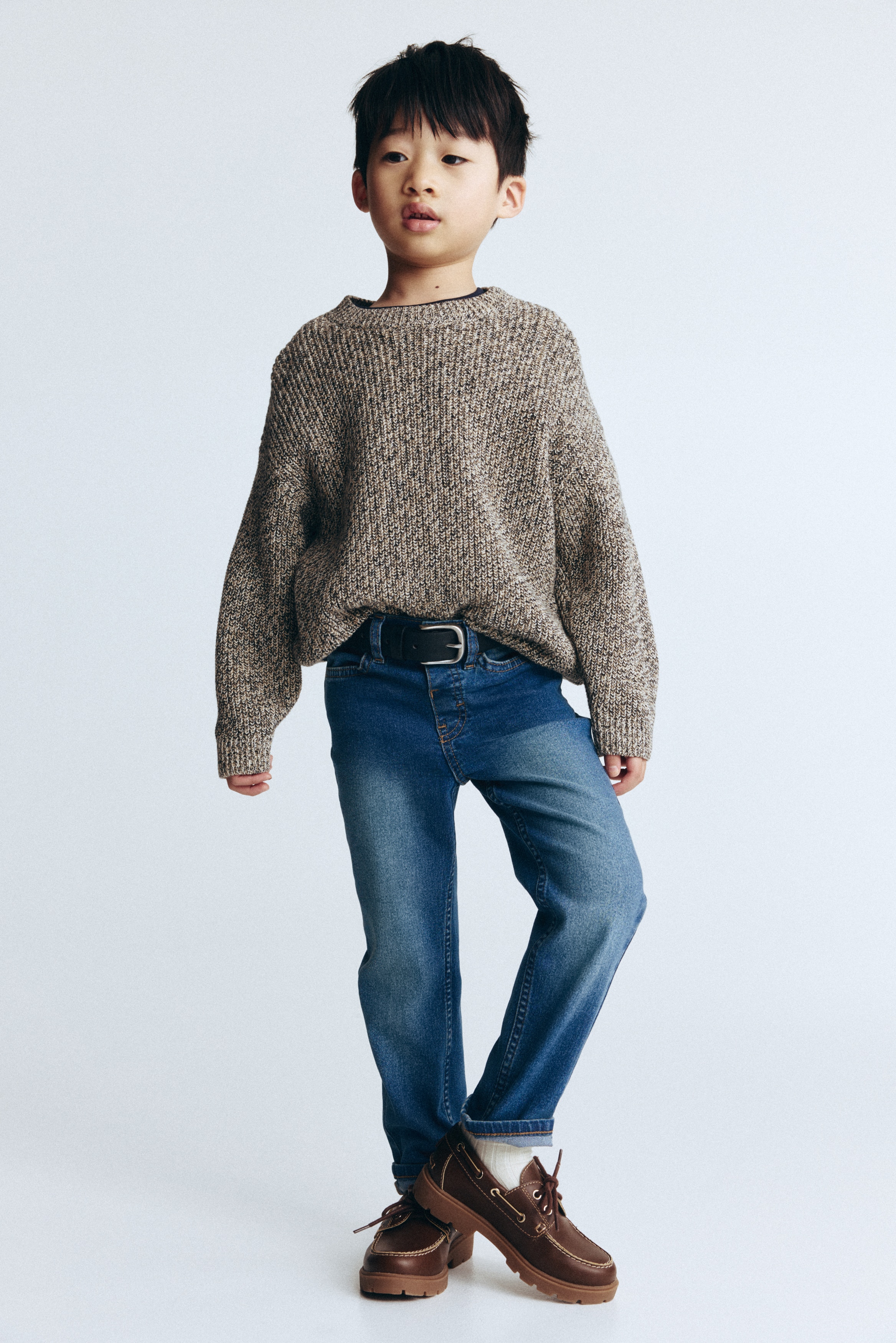 Superstretch Slim Fit Jeans - Dark denim blue/Light denim blue/Black/Dark denim blue