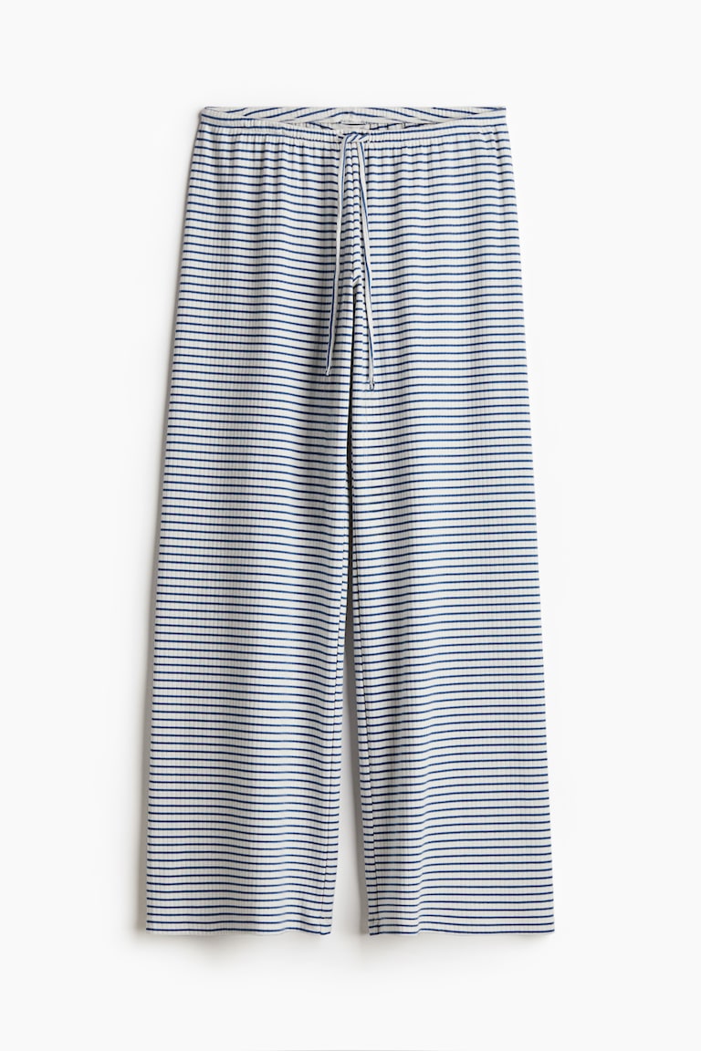 Cotton-blend trousers