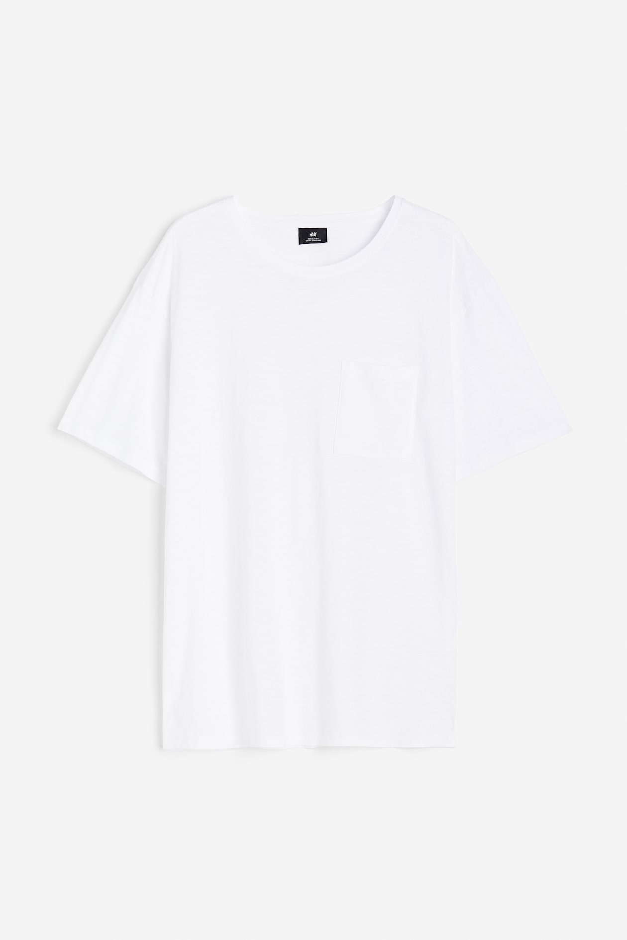 6291 White Pocket Detailed T-Shirt