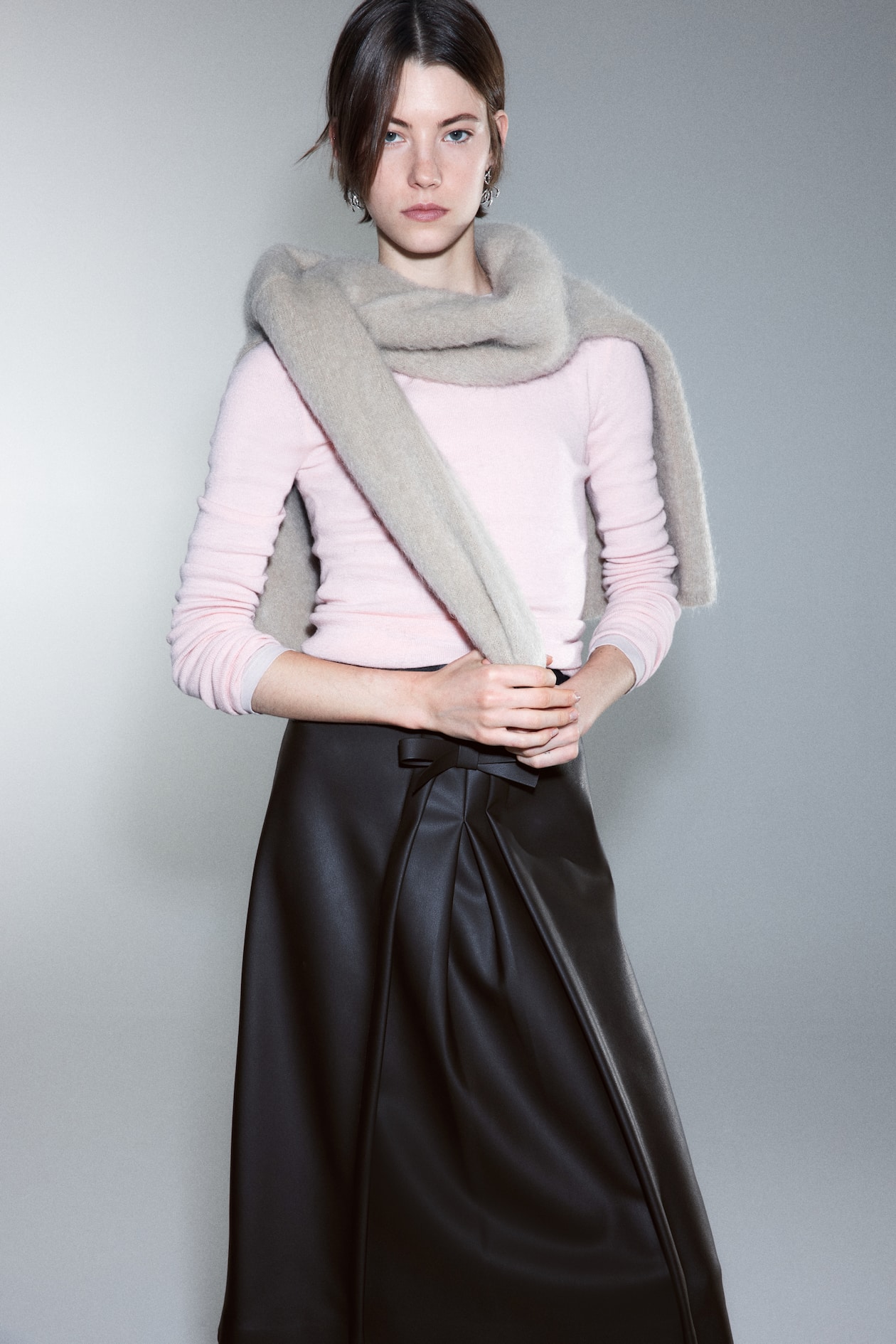 Bow-Front Skirt - image 4