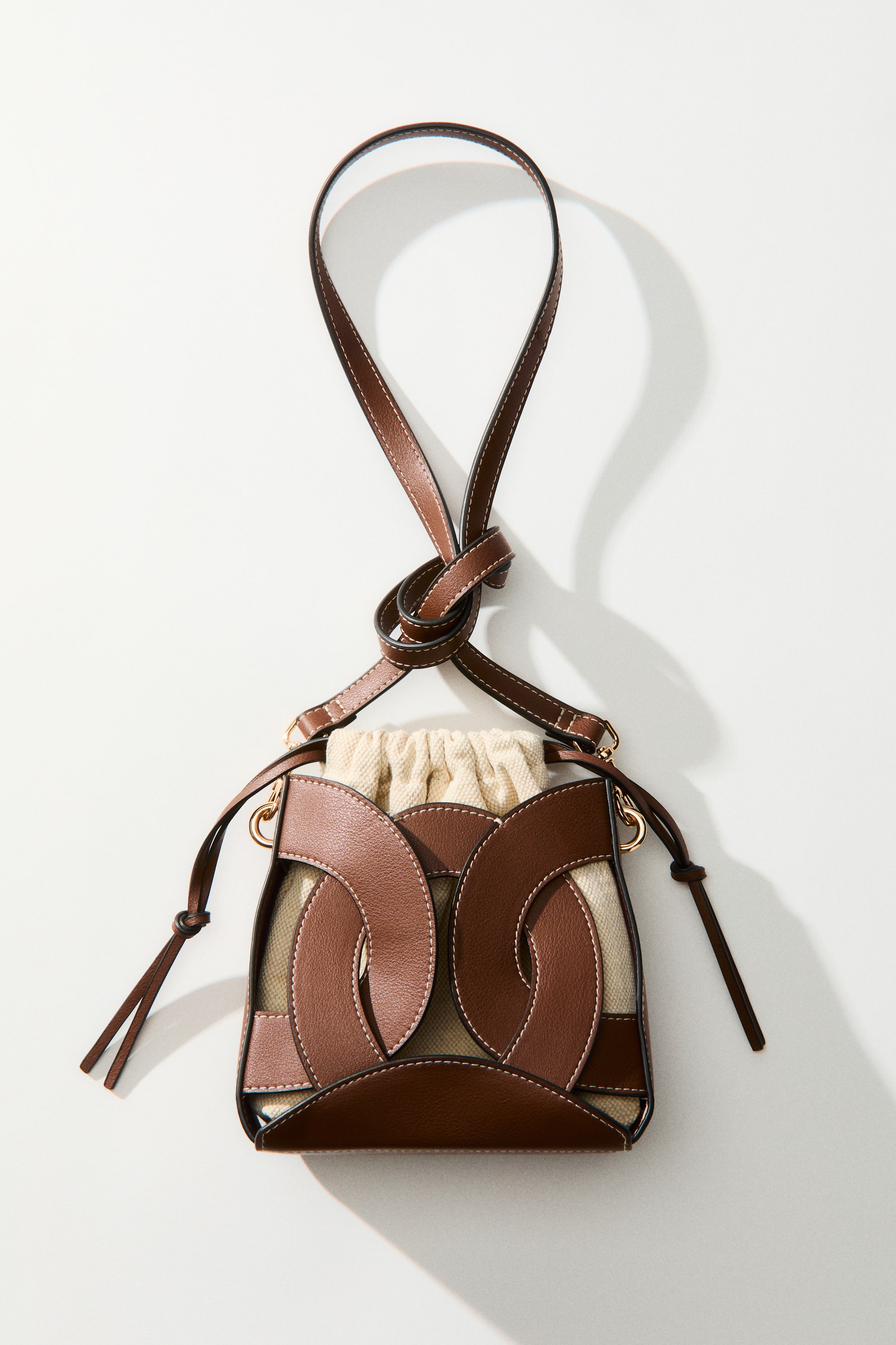 Crossbody Bucket Bag