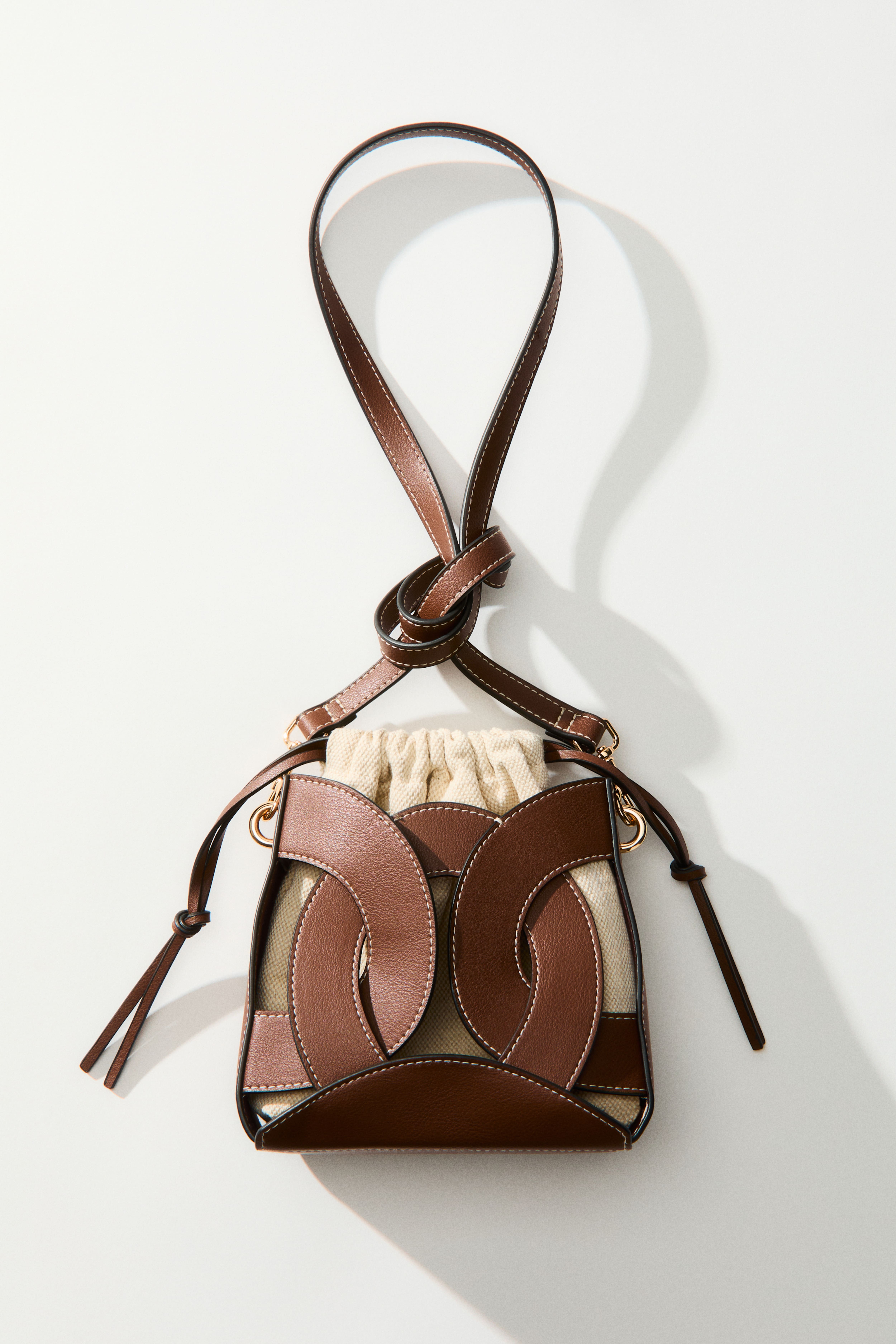 Crossbody Bucket Bag